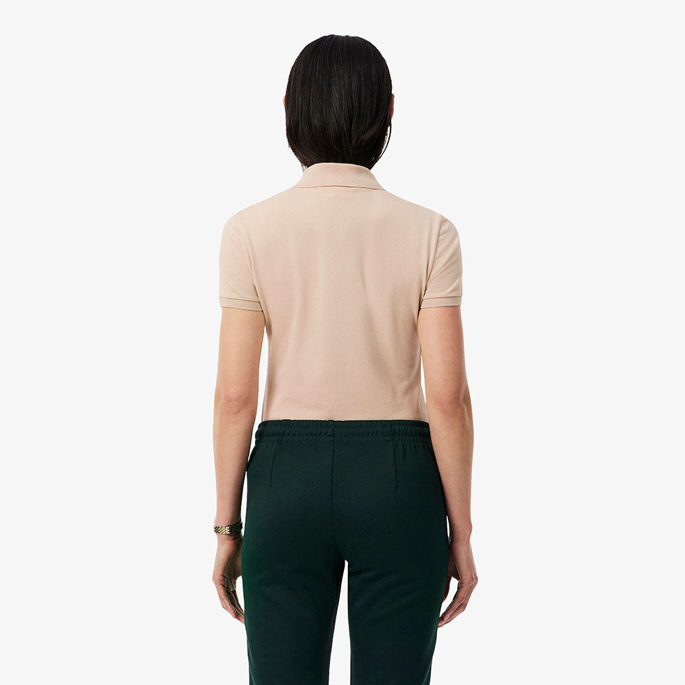 חולצת פולו לקוסט Slim Fit Stretch Piqué נשים