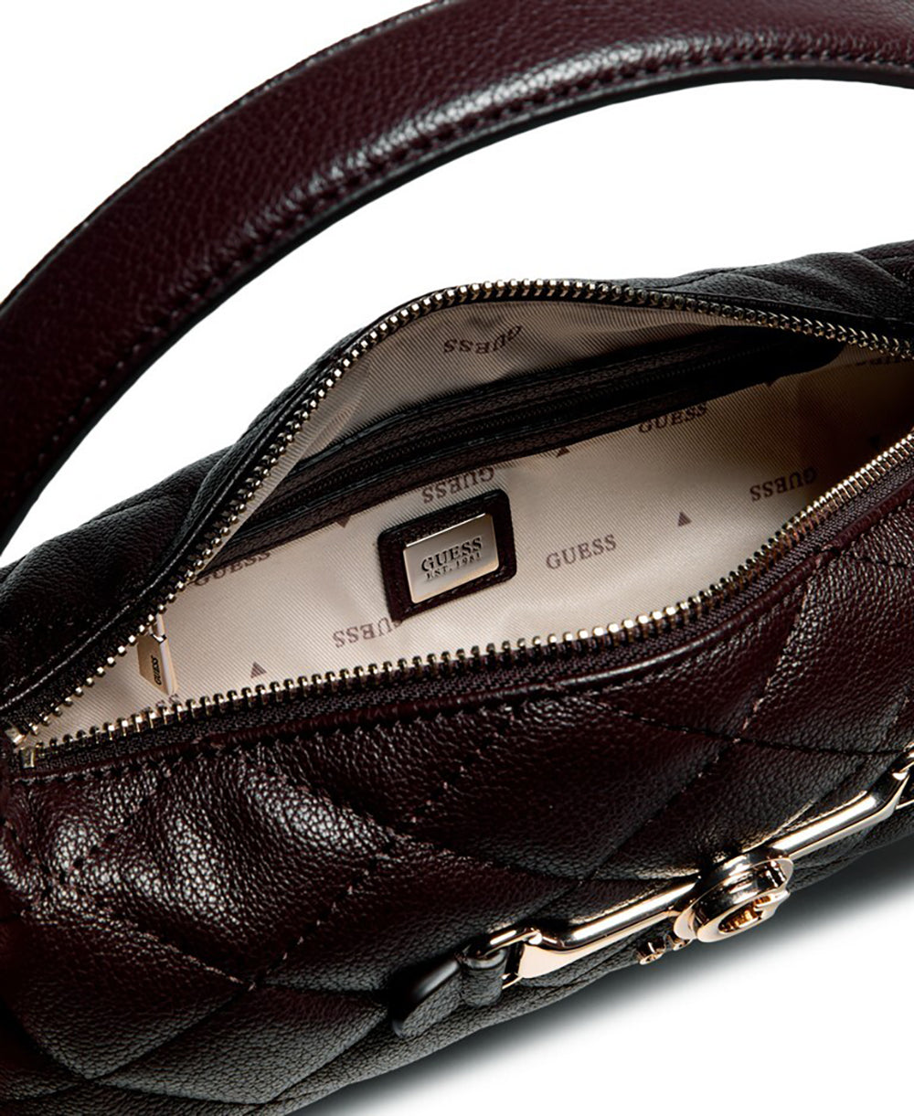 תיק Guess Frances Mini Top Zip Crossbody נשים