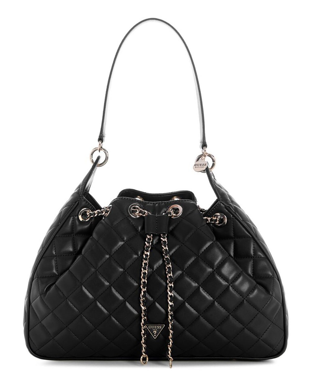 תיק Guess Juliet Hobo נשים - gus-QG245601-BLA-One-Size