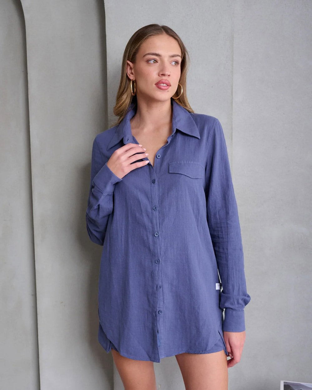 חולצה מכופתרת סטיב מאדן Romi נשים