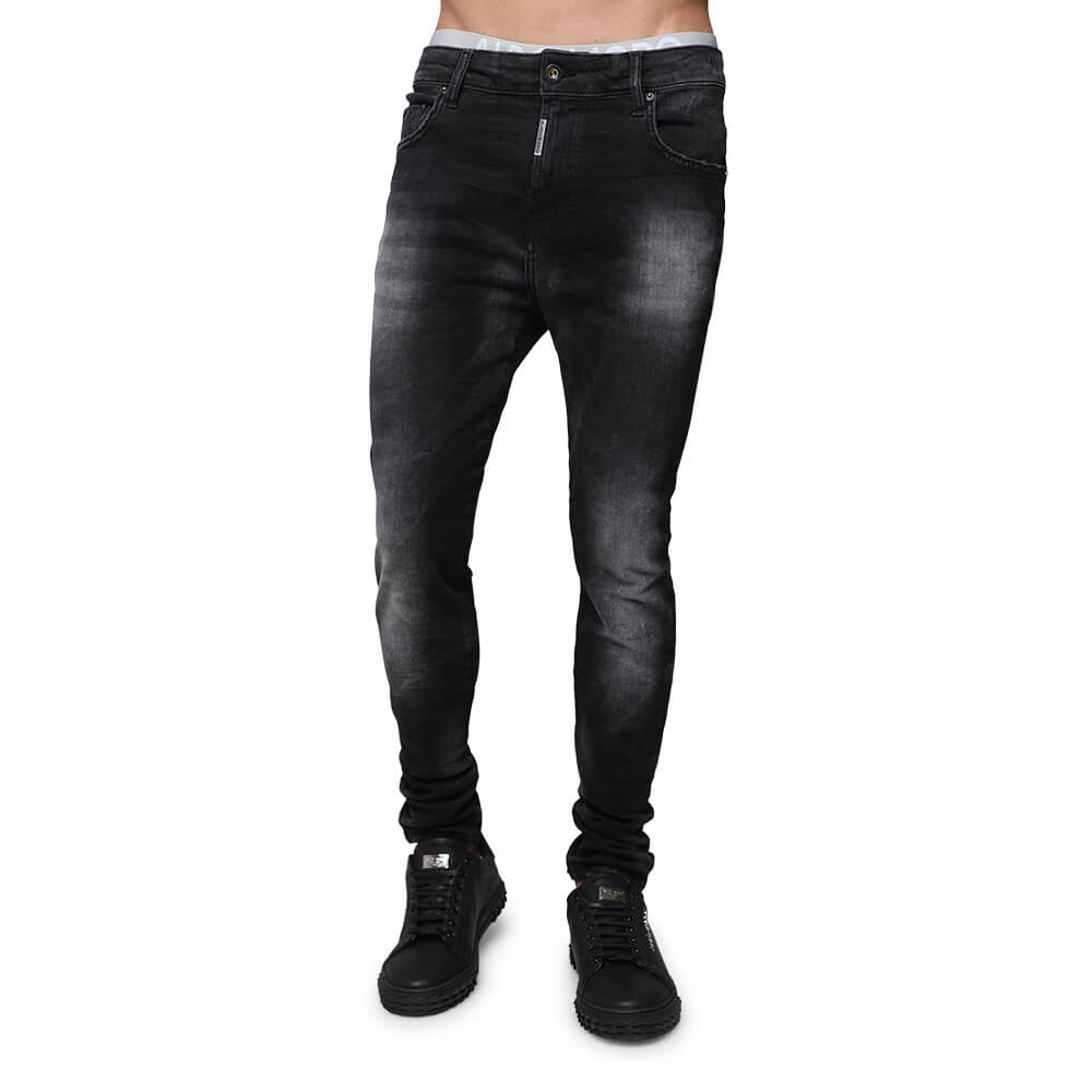 ג'ינס אלדו מורו סקיני שחור גברים