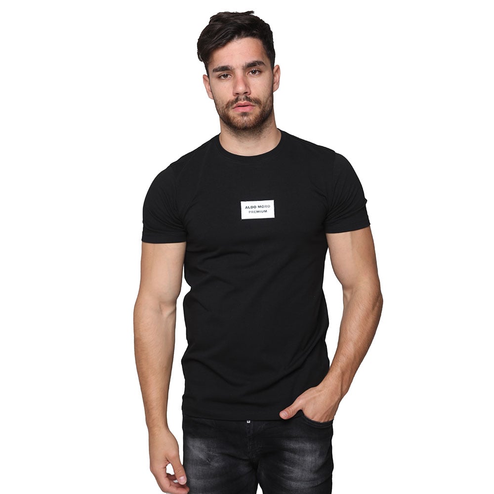 חולצת טישרט אלדו מורו קצרה לוגו הולוגרמה גברים