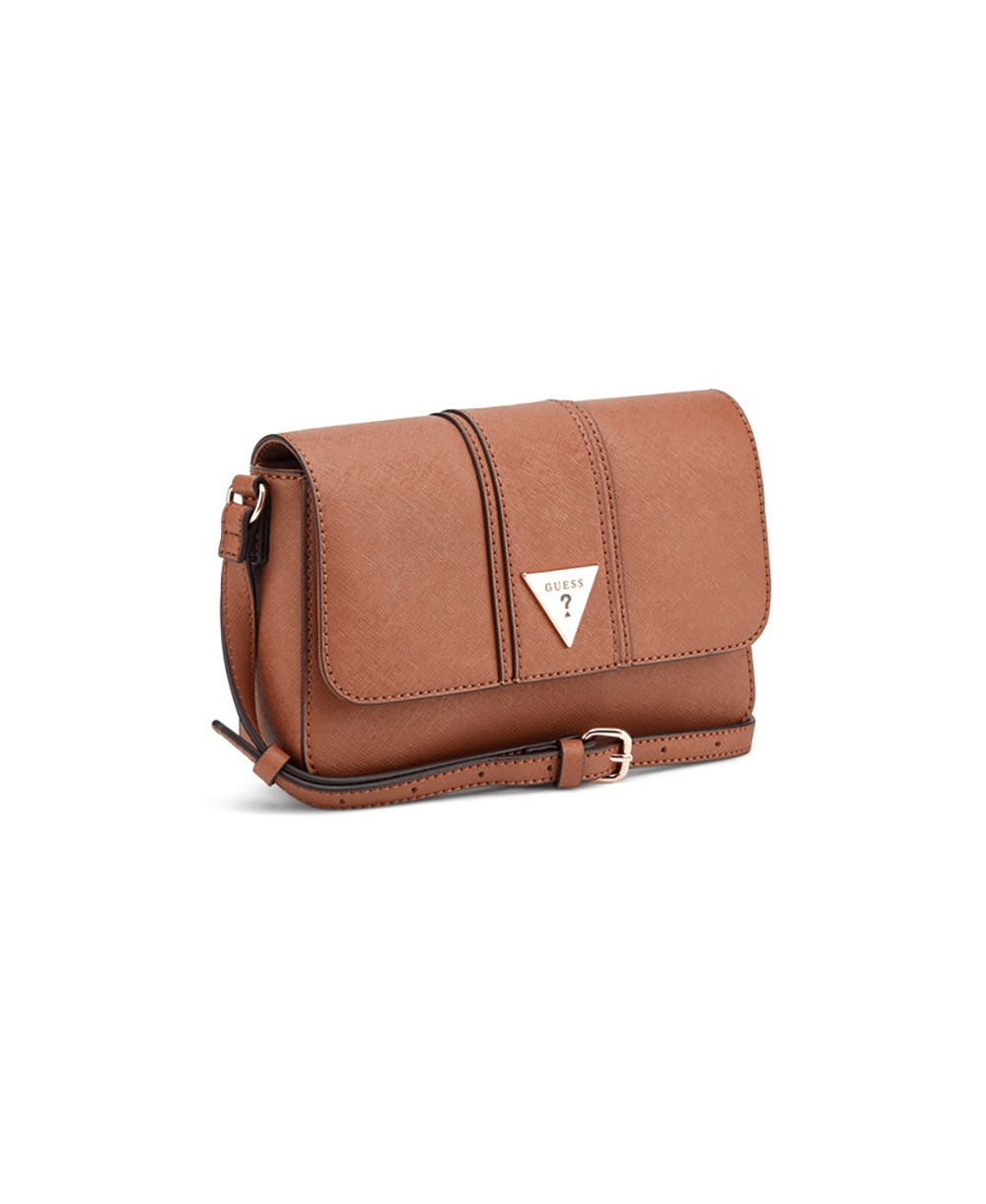 תיק Guess Fiona Flap Crossbody נשים - gus-SA171620-COG-One-Size
