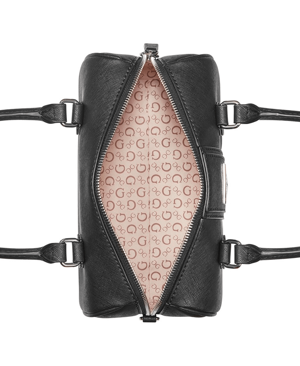 תיק Guess Fiona Box Satchel נשים - gus-SF171608-BLA-One-Size