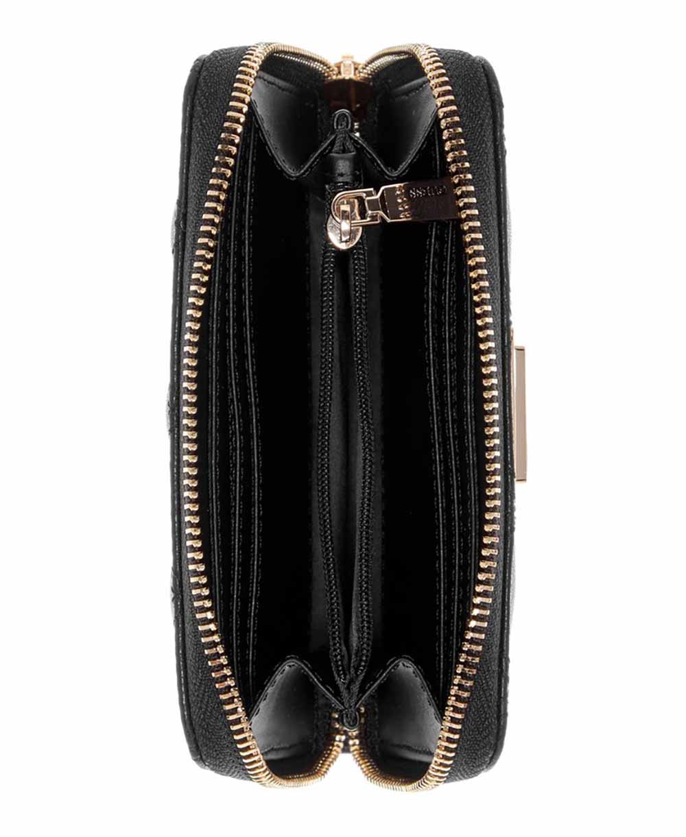 ארנק Guess Yvonne Logo Slg Med Zip Around נשים - gus-SG2378140-CLO-One-Size