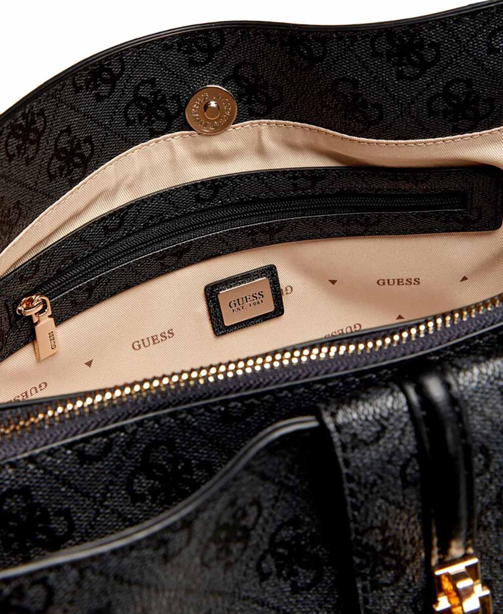 תיק Guess Yvonne Logo Grlfrnd Carryall נשים - gus-SG237822-CLO-One-Size