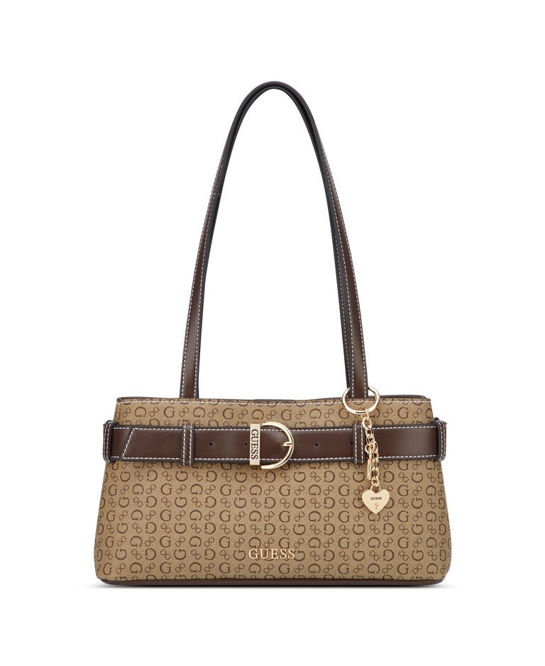 תיק Guess Alexis Shoulder Satchel נשים - gus-SG273409-WLN-One-Size