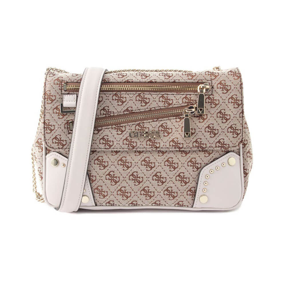 תיק צד Guess נשים Frankie Convertible Crossbody