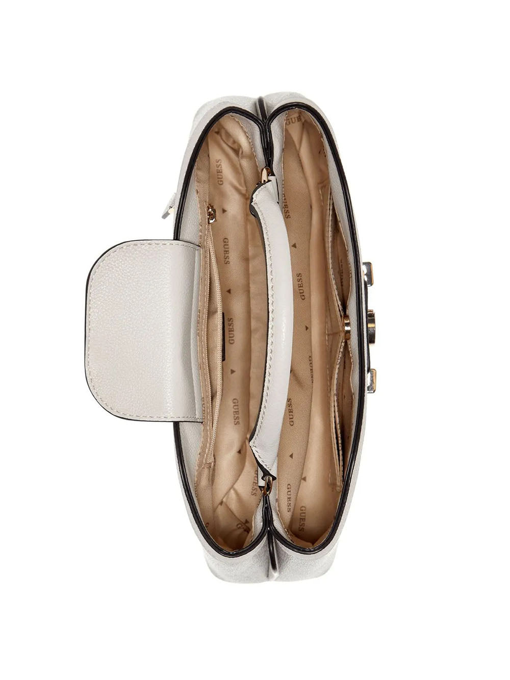 תיק Guess Lindsey Small 2 Comp Satchel נשים