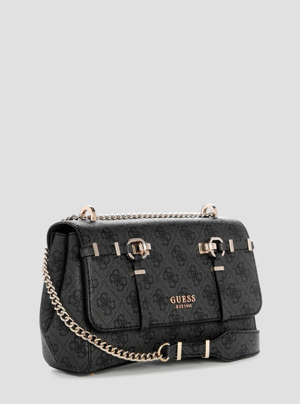 תיק Guess Leona Logo Convrtbl Xbody Flap נשים
