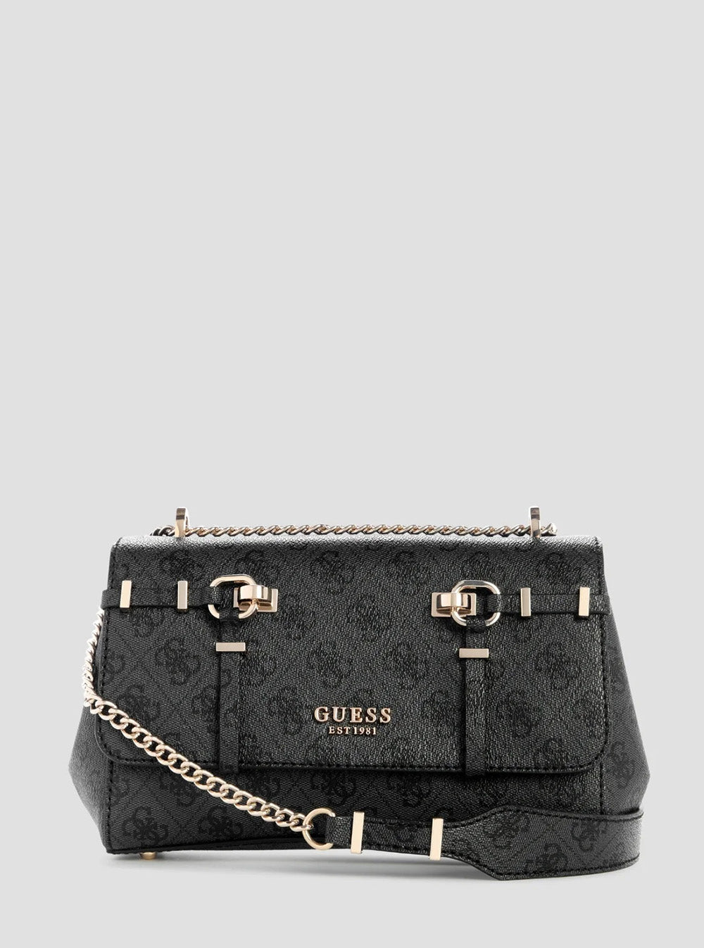 תיק Guess Leona Logo Convrtbl Xbody Flap נשים