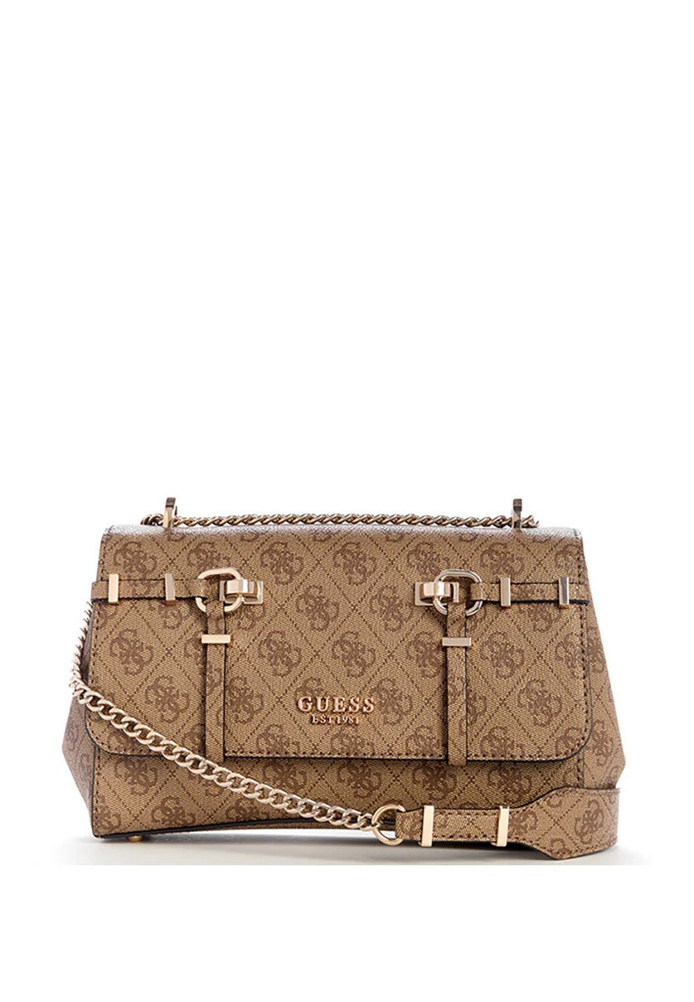 תיק Guess Leona Logo Convrtbl Xbody Flap נשים