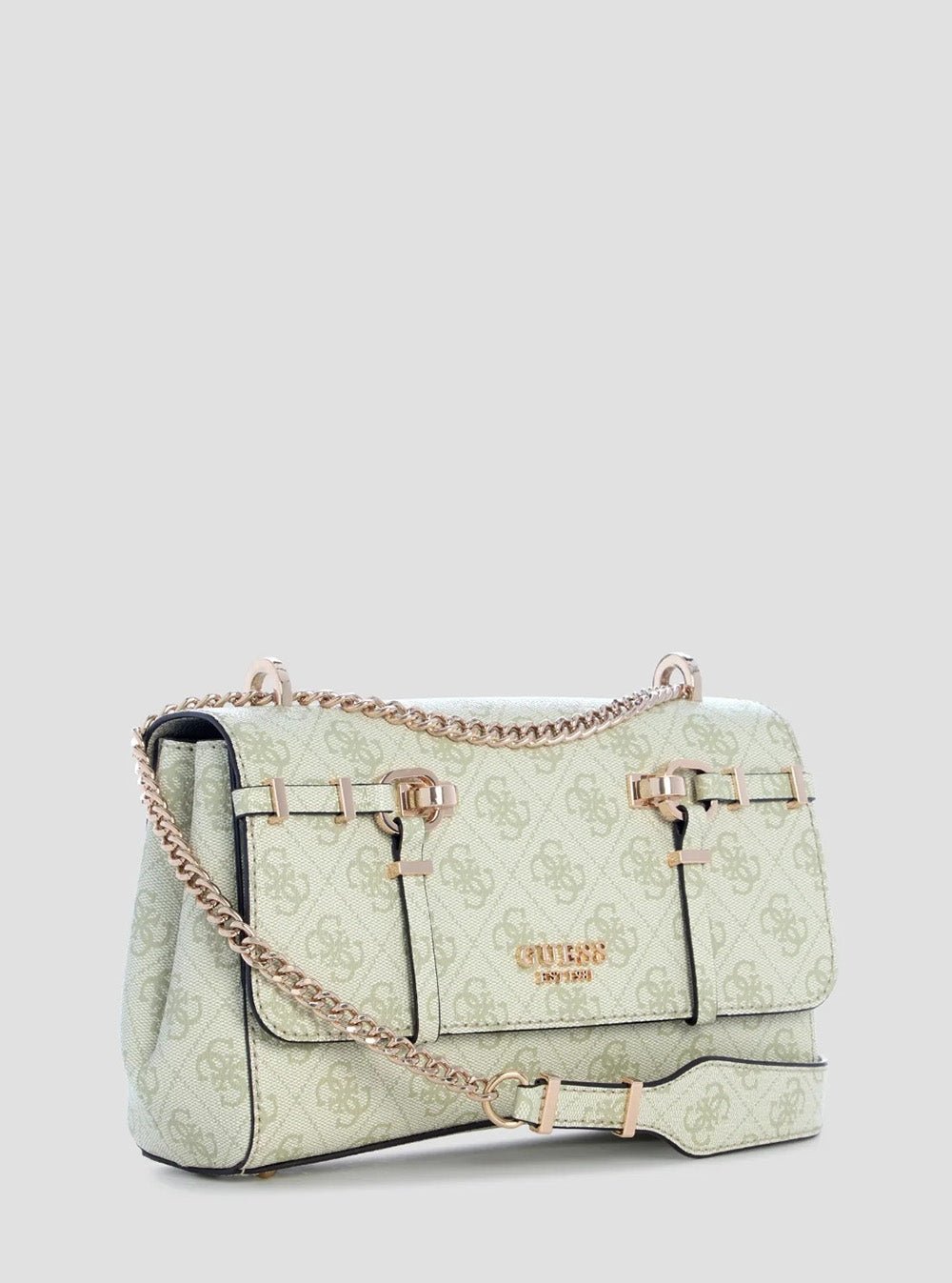 תיק Guess Leona Logo Convrtbl Xbody Flap נשים