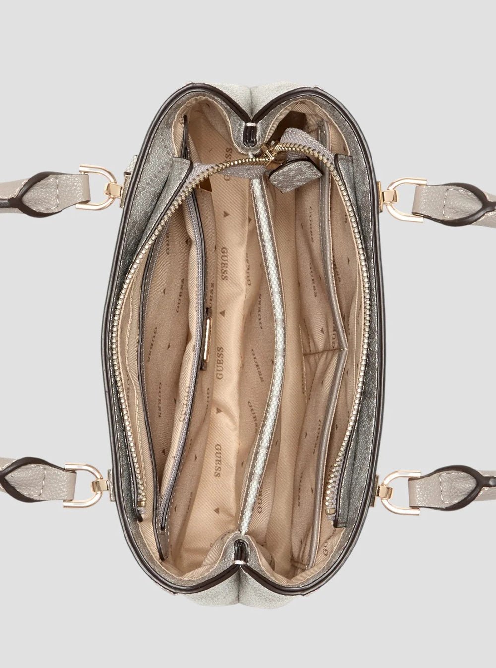 תיק Guess Noelle Ii Sml Multi Comp Stchl נשים