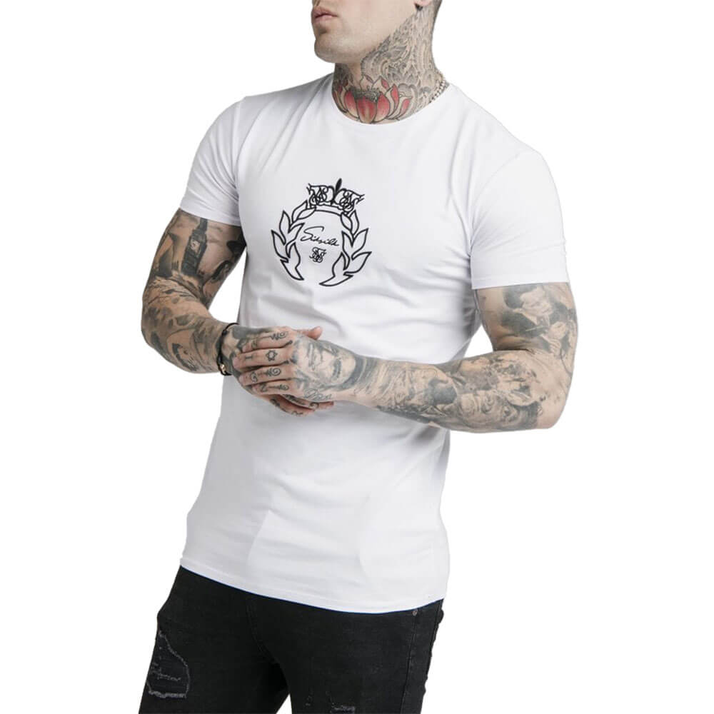 חולצת טישרט סיקסילק קצרה Prestige Embroidery Gym Tee גברים