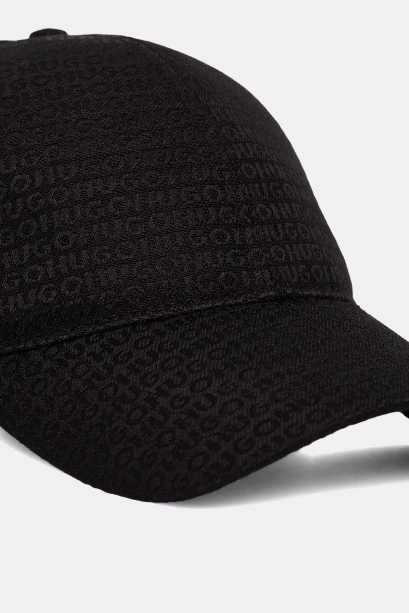 כובע הוגו Cap With All-Over Logo Jacquard גברים