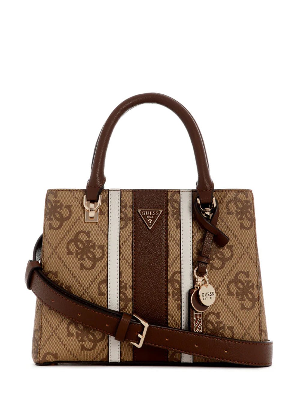 תיק Guess Noelle Ii Sml Multi Comp Stchl נשים