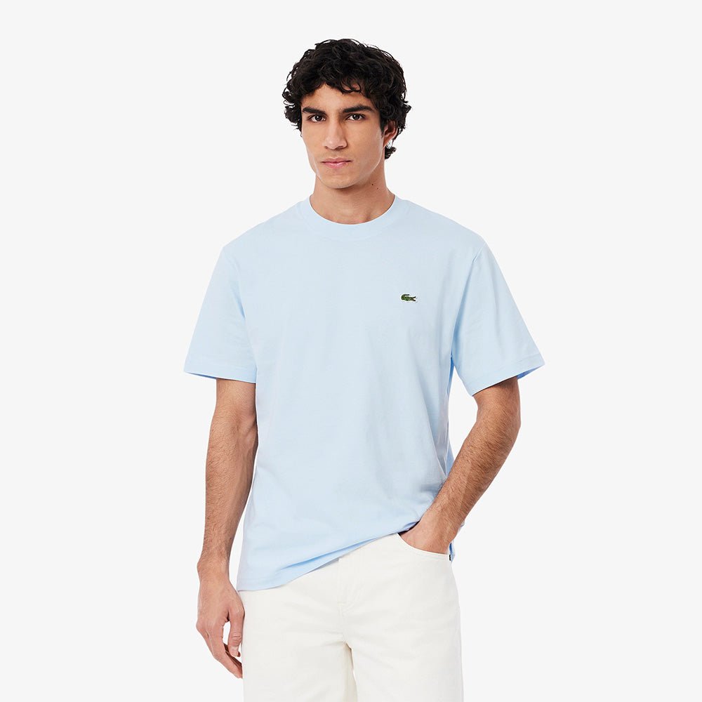 חולצת טישירט קצרה לקוסט Cotton Classic גברים