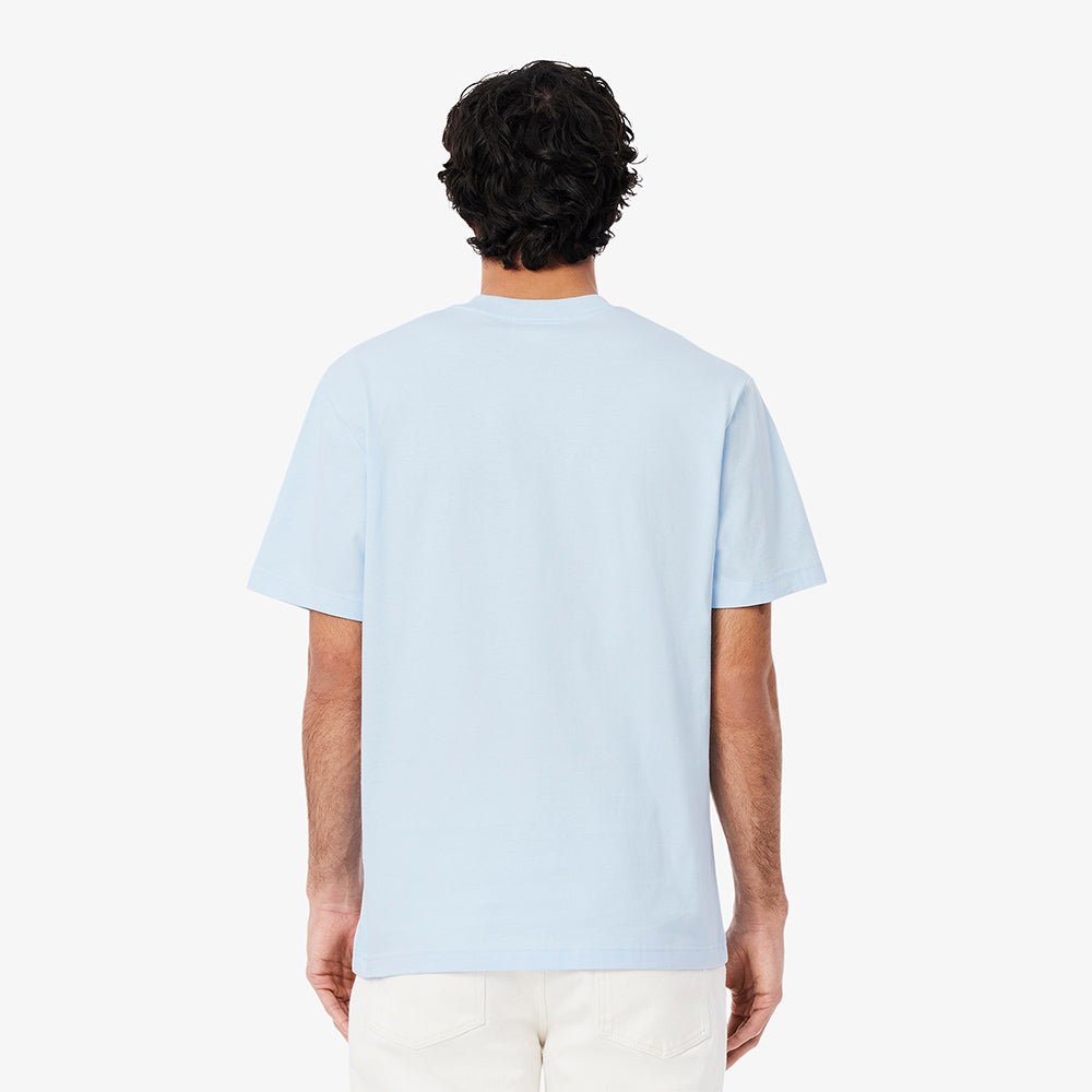 חולצת טישירט קצרה לקוסט Cotton Classic גברים