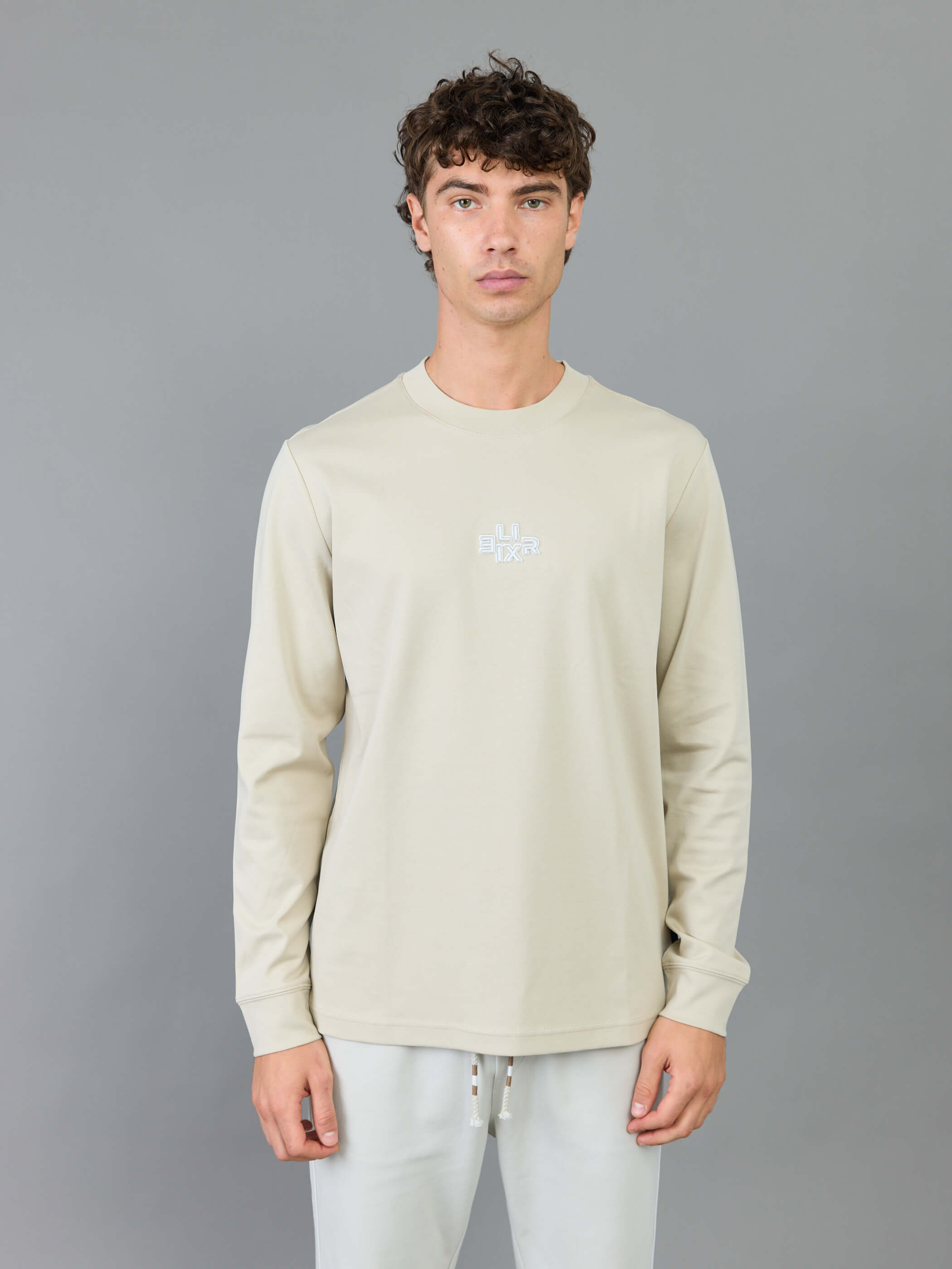 חולצת טישירט ארוכה אליקסיר Back X גברים