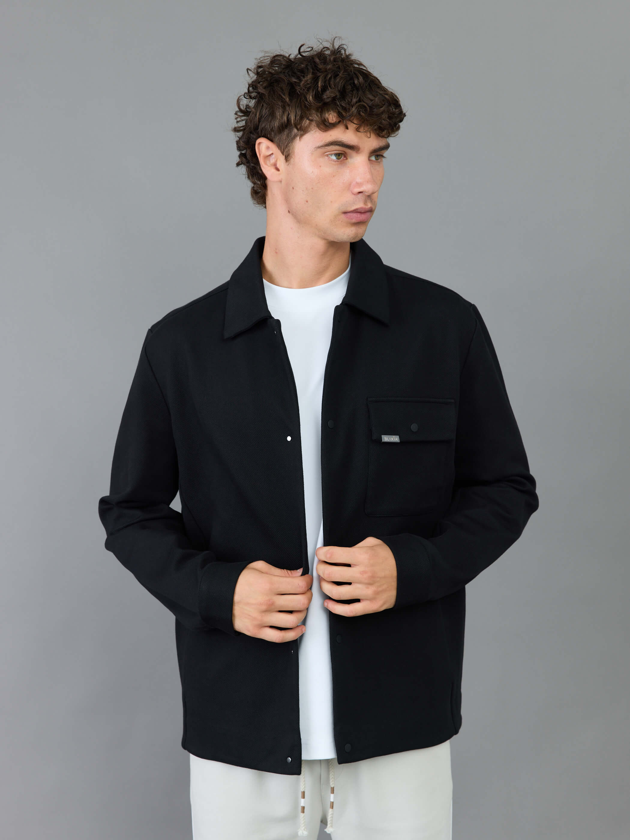 ג'קט אליקסיר Small Logo גברים