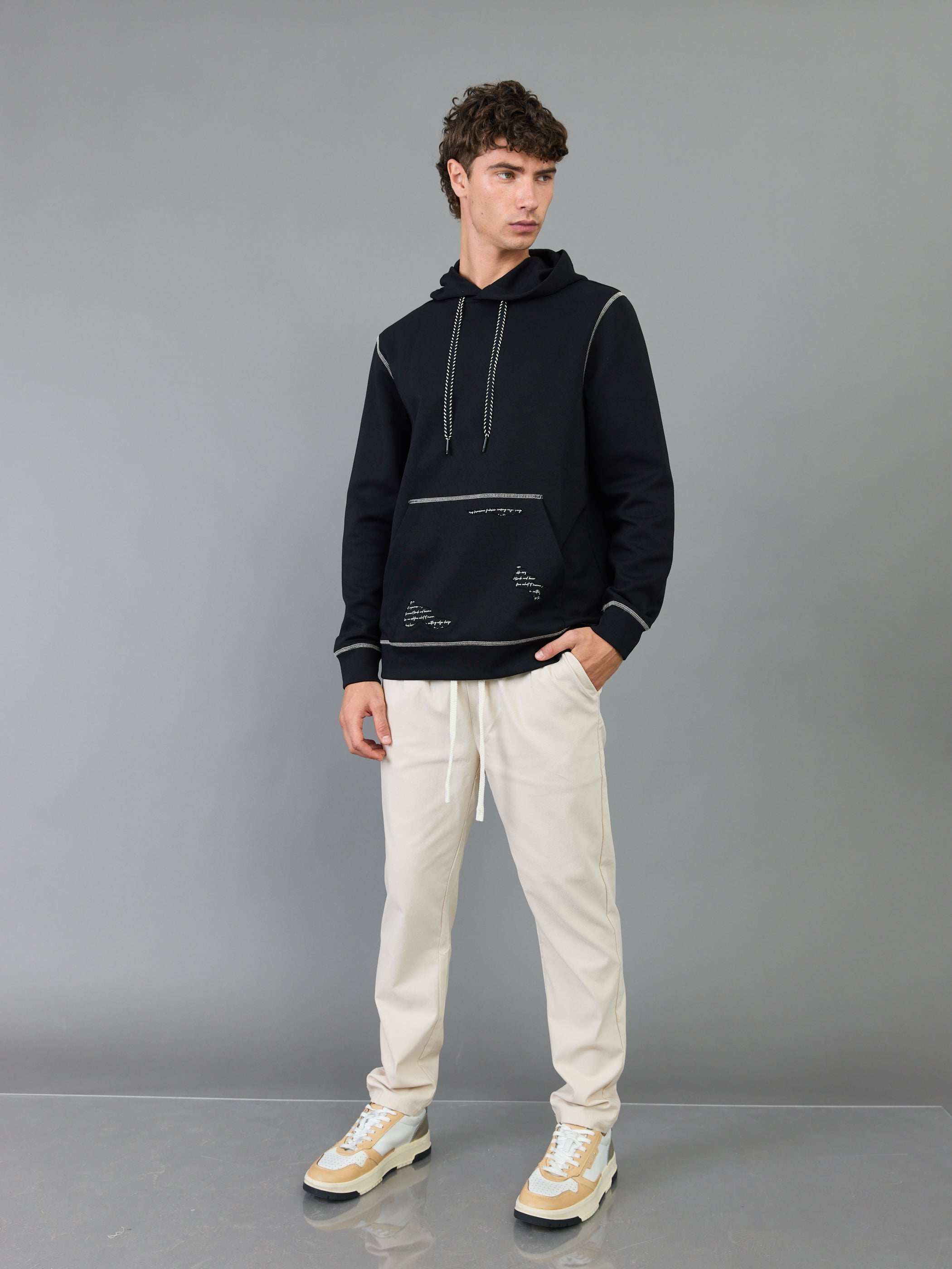 קפוצ'ון אליקסיר Back Logo גברים