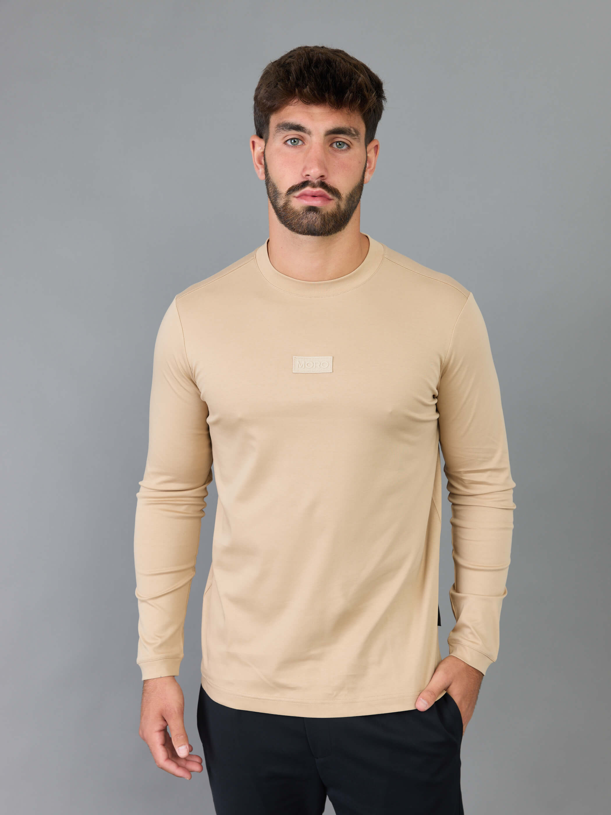 חולצת טישירט ארוכה אלדו מורו Back Crown גברים