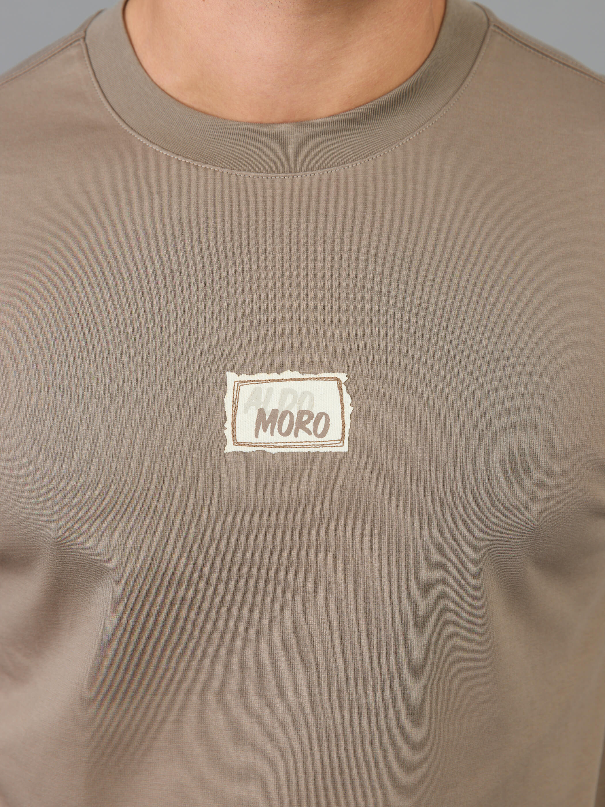 חולצת טישירט ארוכה אלדו מורו Back Patches גברים