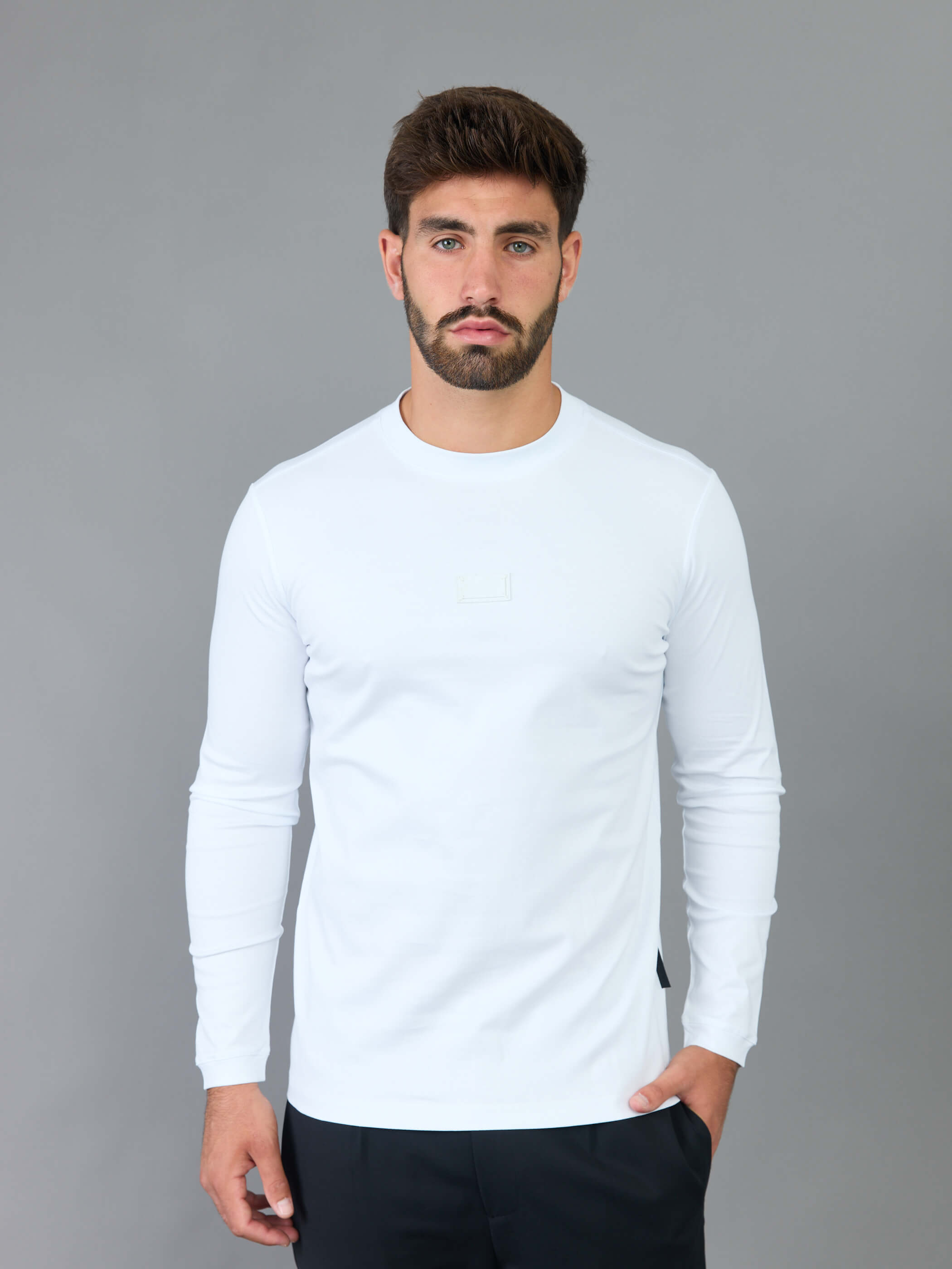 חולצת טישירט ארוכה אלדו מורו Center Patch גברים