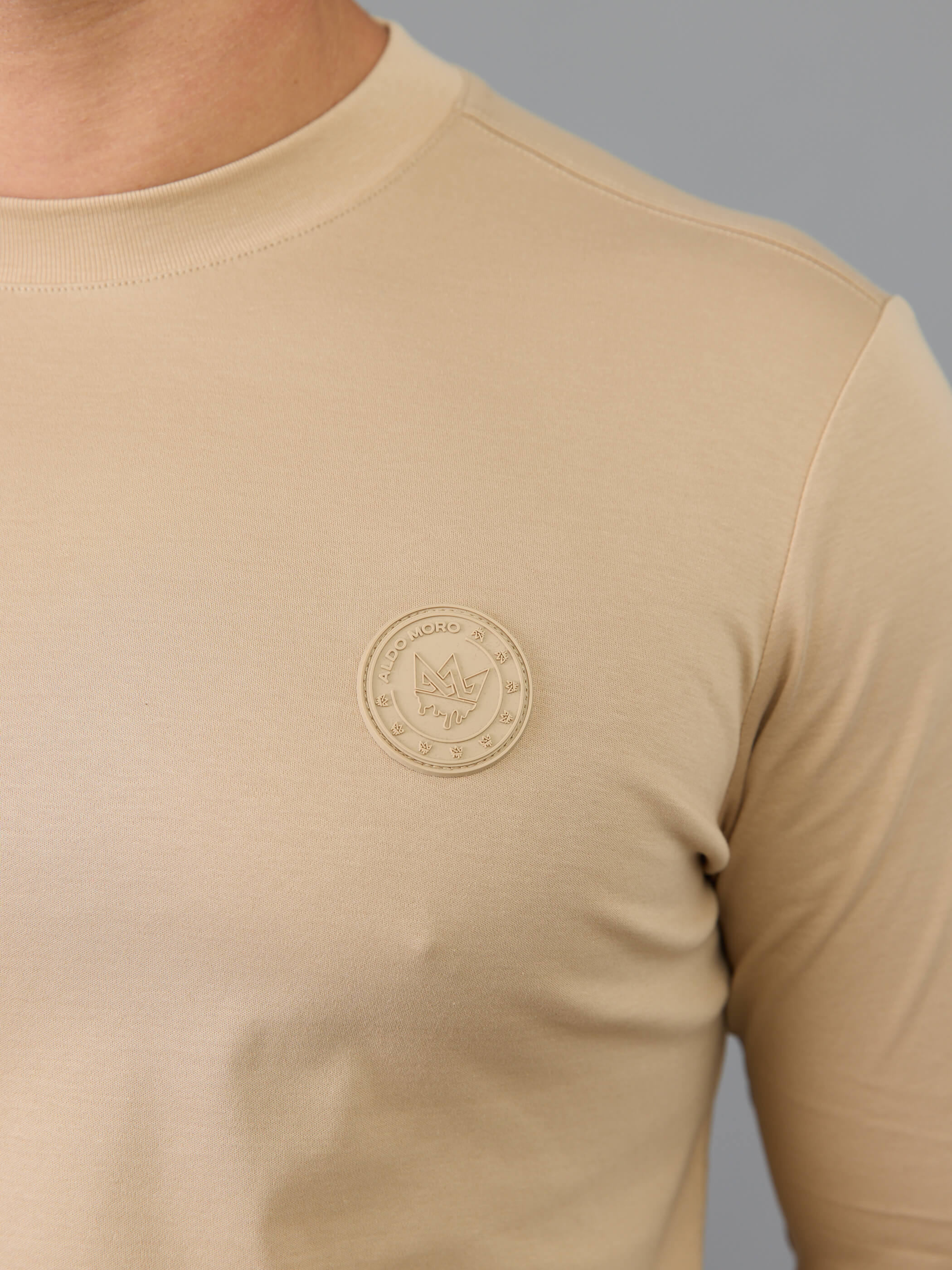 חולצת טישירט ארוכה אלדו מורו Circle Logo גברים