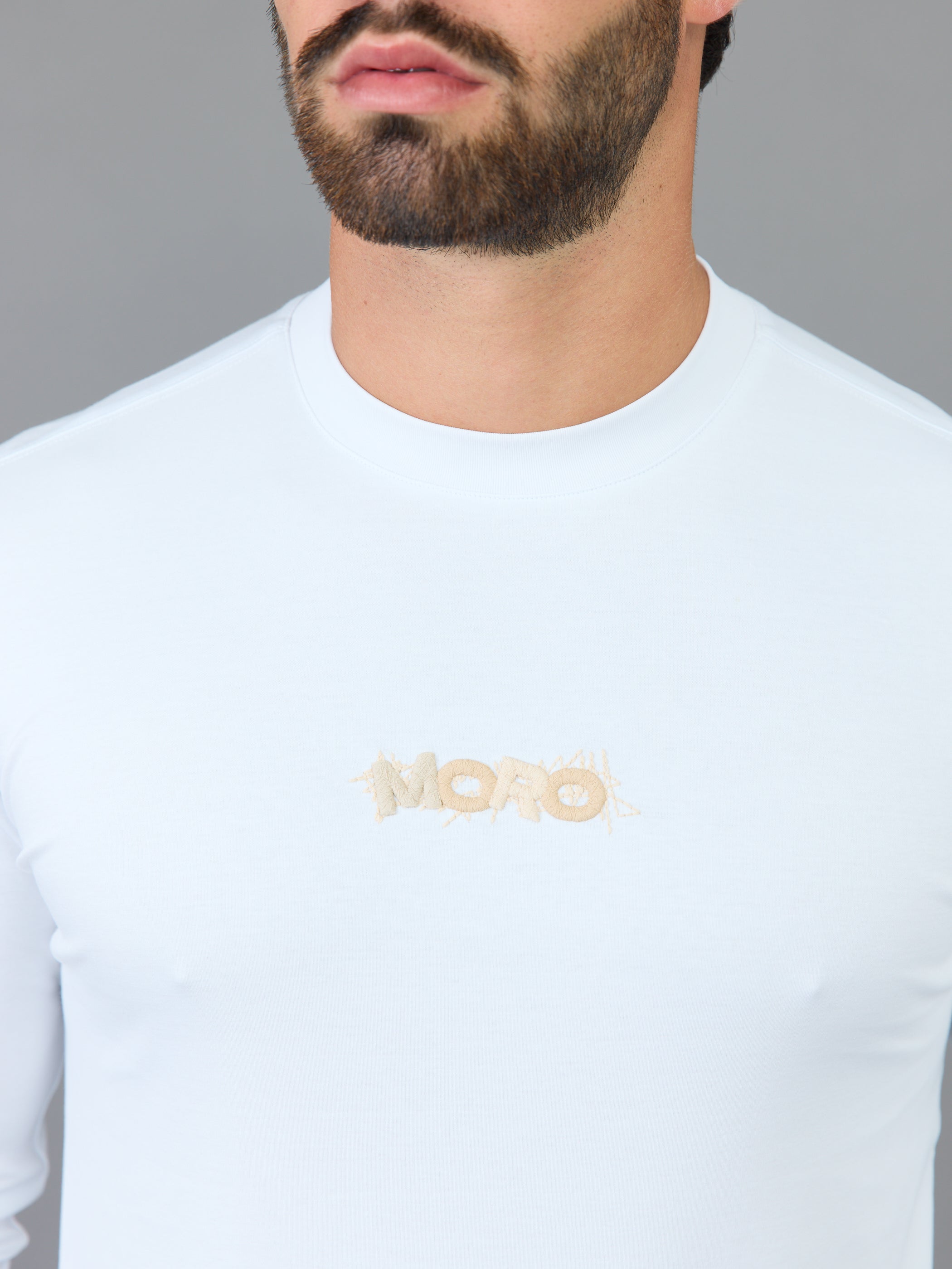 חולצת טישירט ארוכה אלדו מורו Back Logo גברים