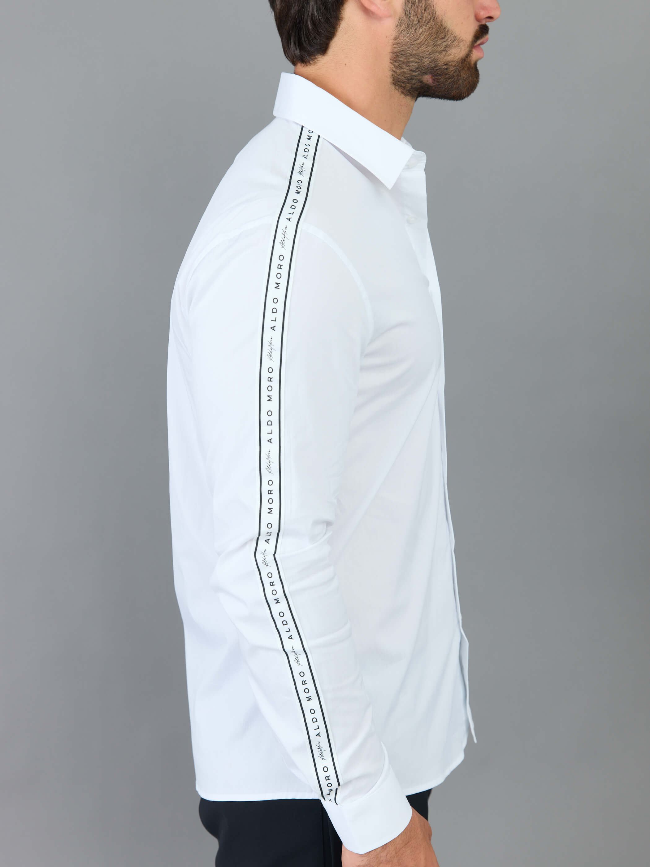 חולצה מכופתרת אלדו מורו Back Big Logo גברים