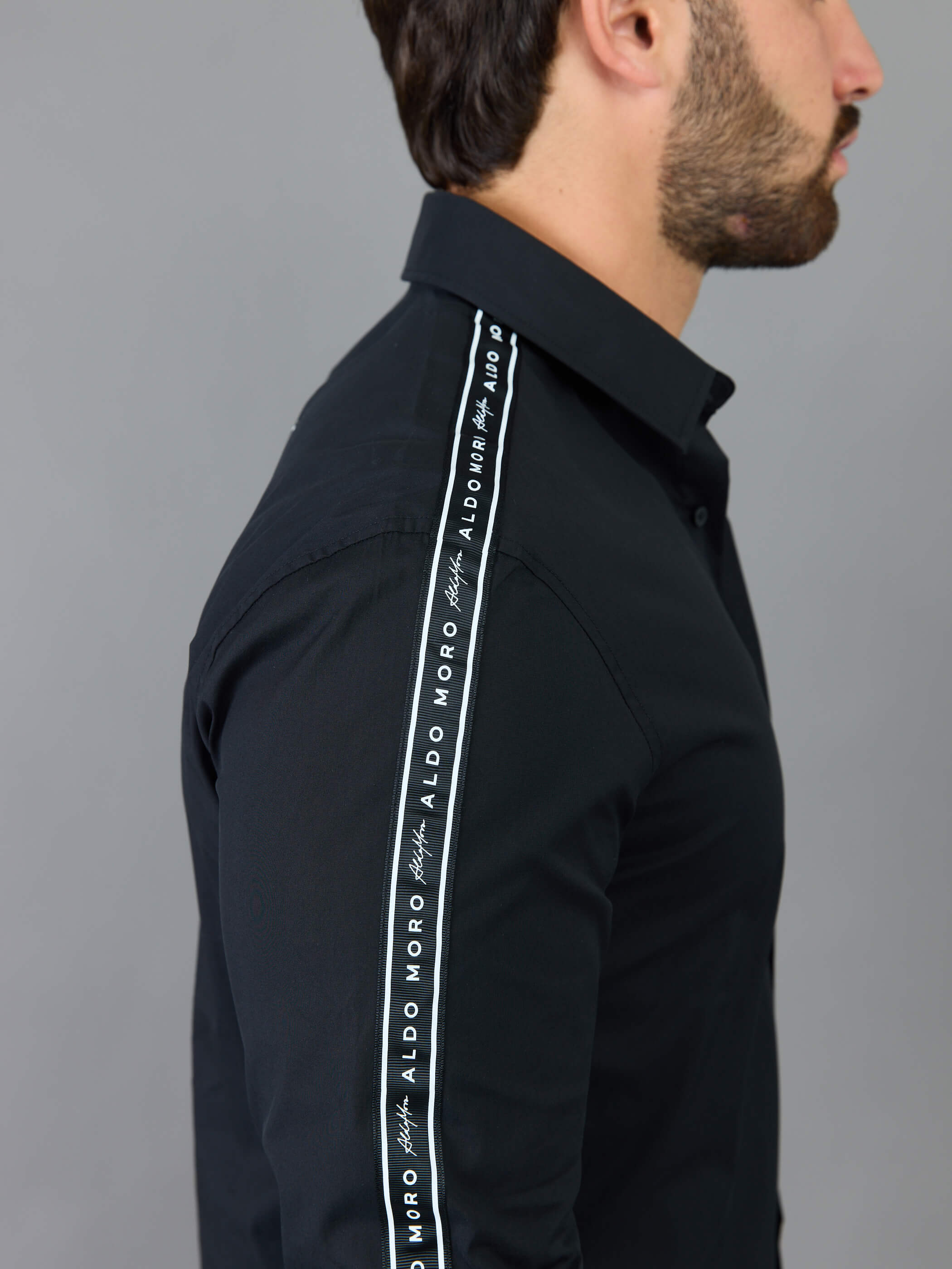 חולצה מכופתרת אלדו מורו Back Big Logo גברים