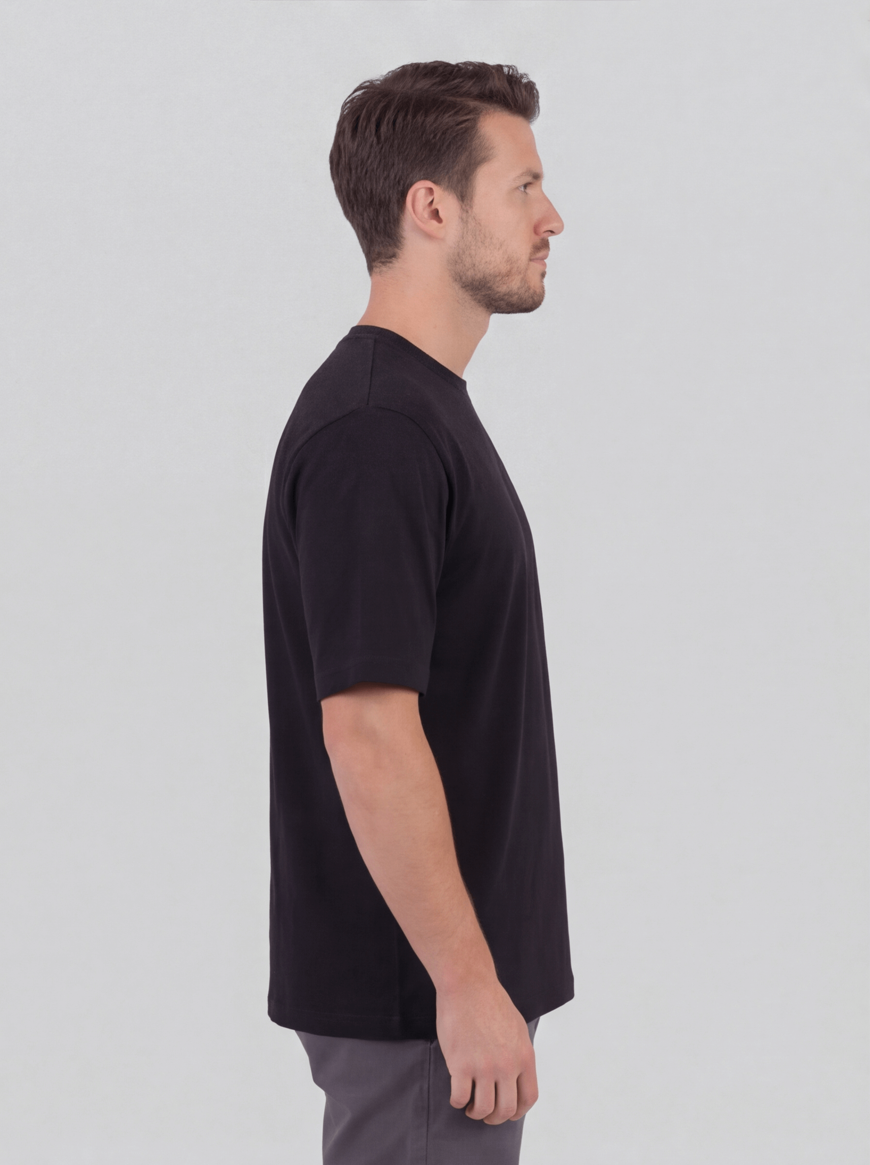 חולצת טישירט קצרה דיזל Center Small Logo גברים