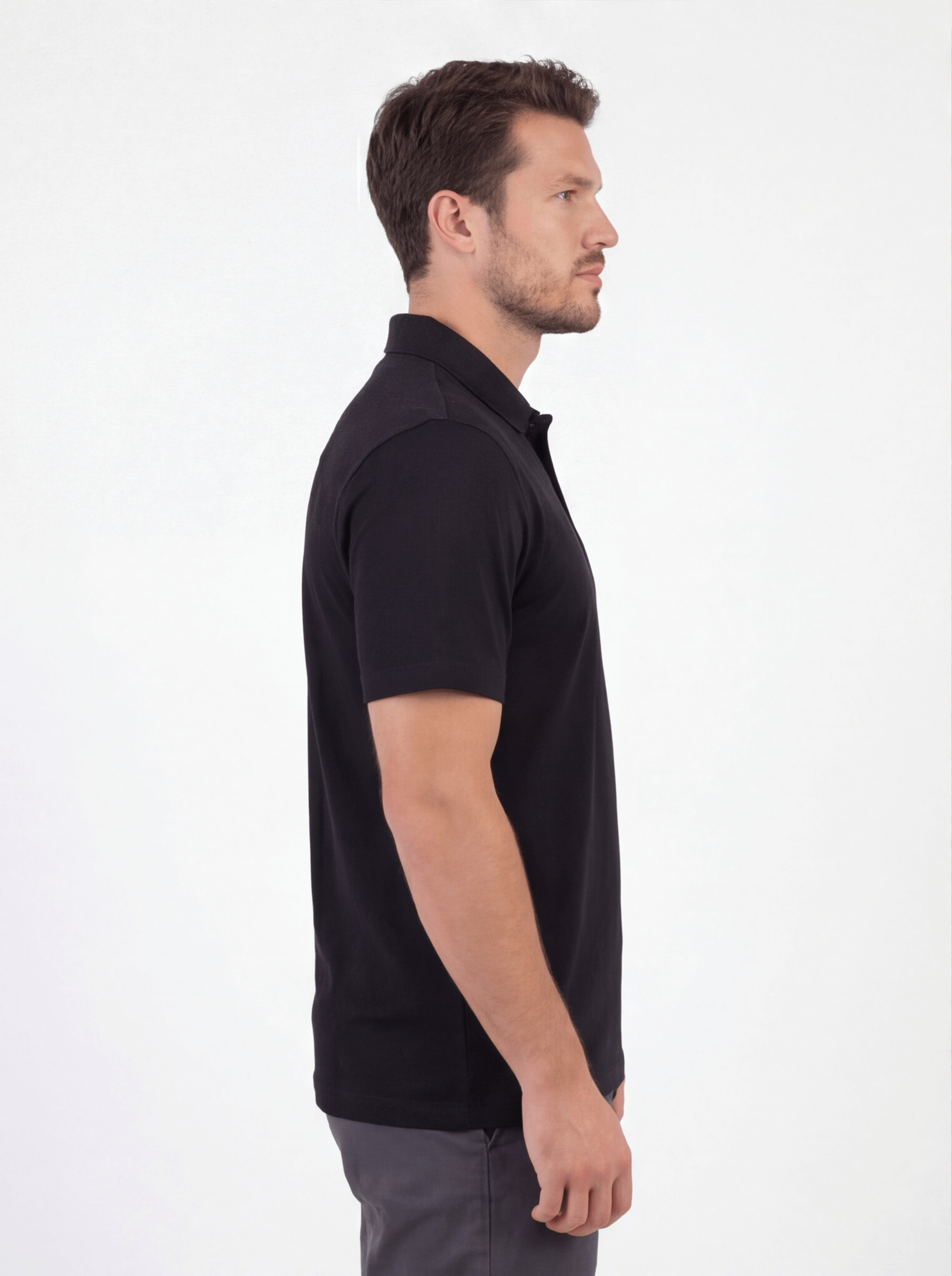 חולצת פולו קצרה פול שארק Classic גברים