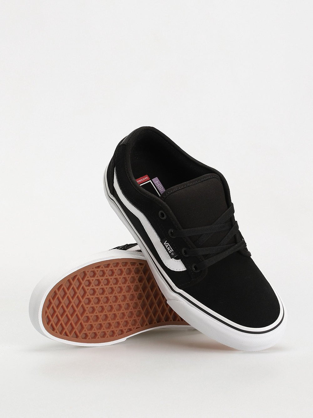 נעלי ואנס MN Chukka Low Sidestripe נשים - vns-VA5KQZBA2-38