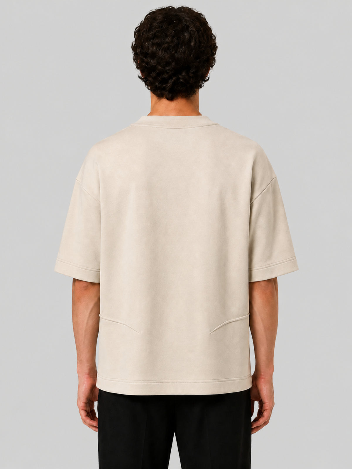 חולצת טישירט קצרה וויב Classic Oversize גברים