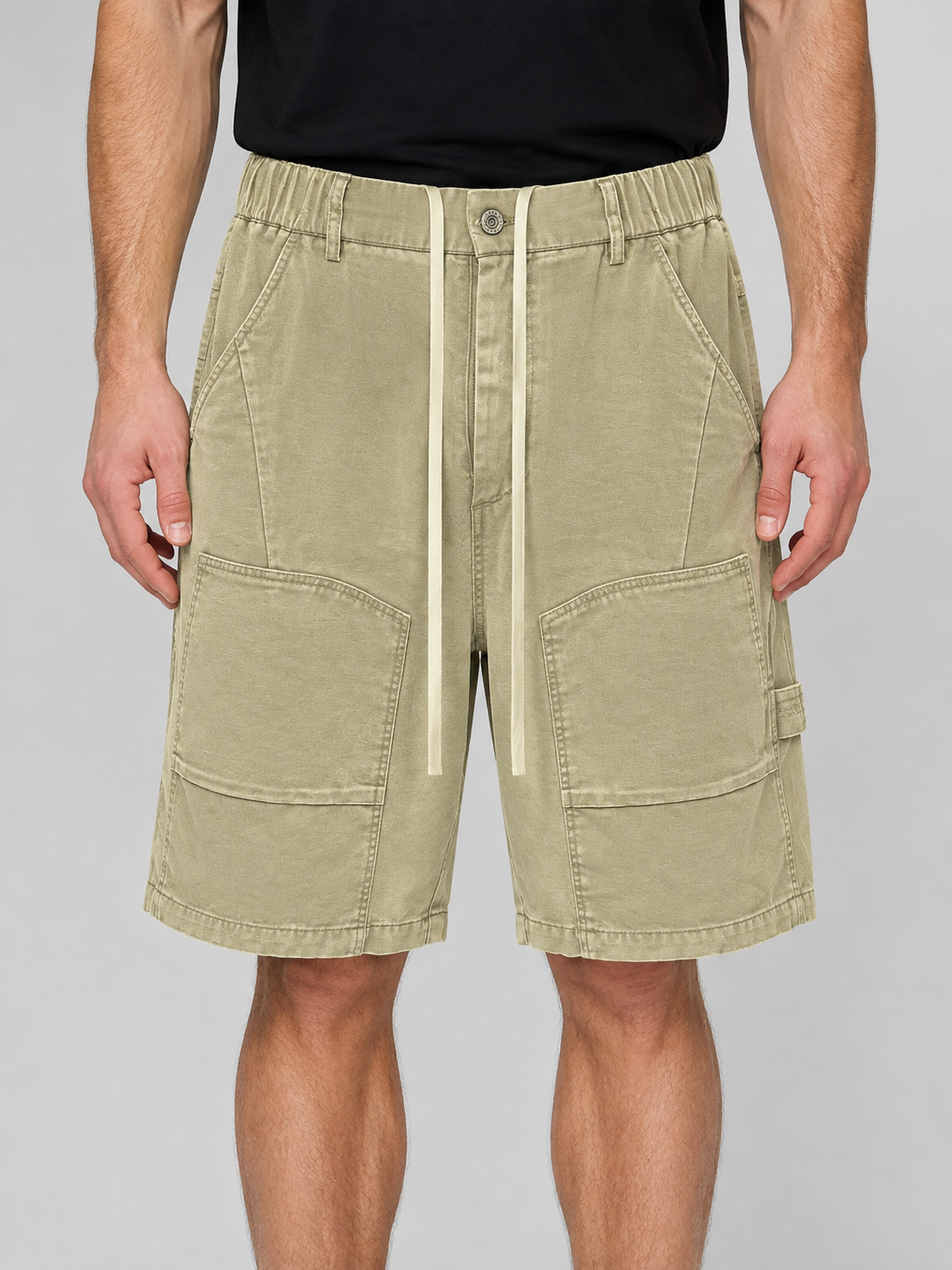 מכנס קצר וויב Classic Oversize Cargo גברים