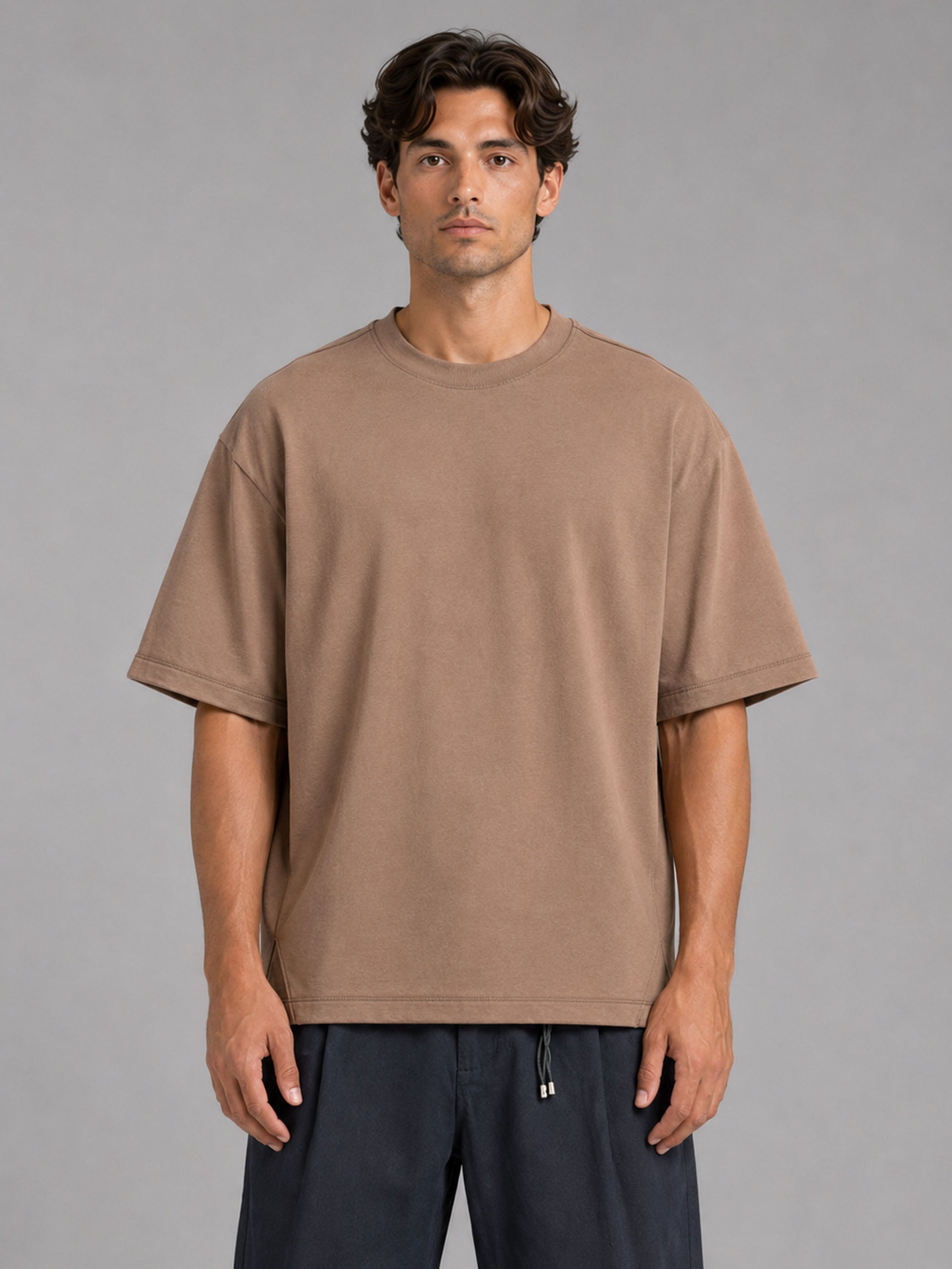חולצת טישירט קצרה וויב Over Shirt Back Metal גברים