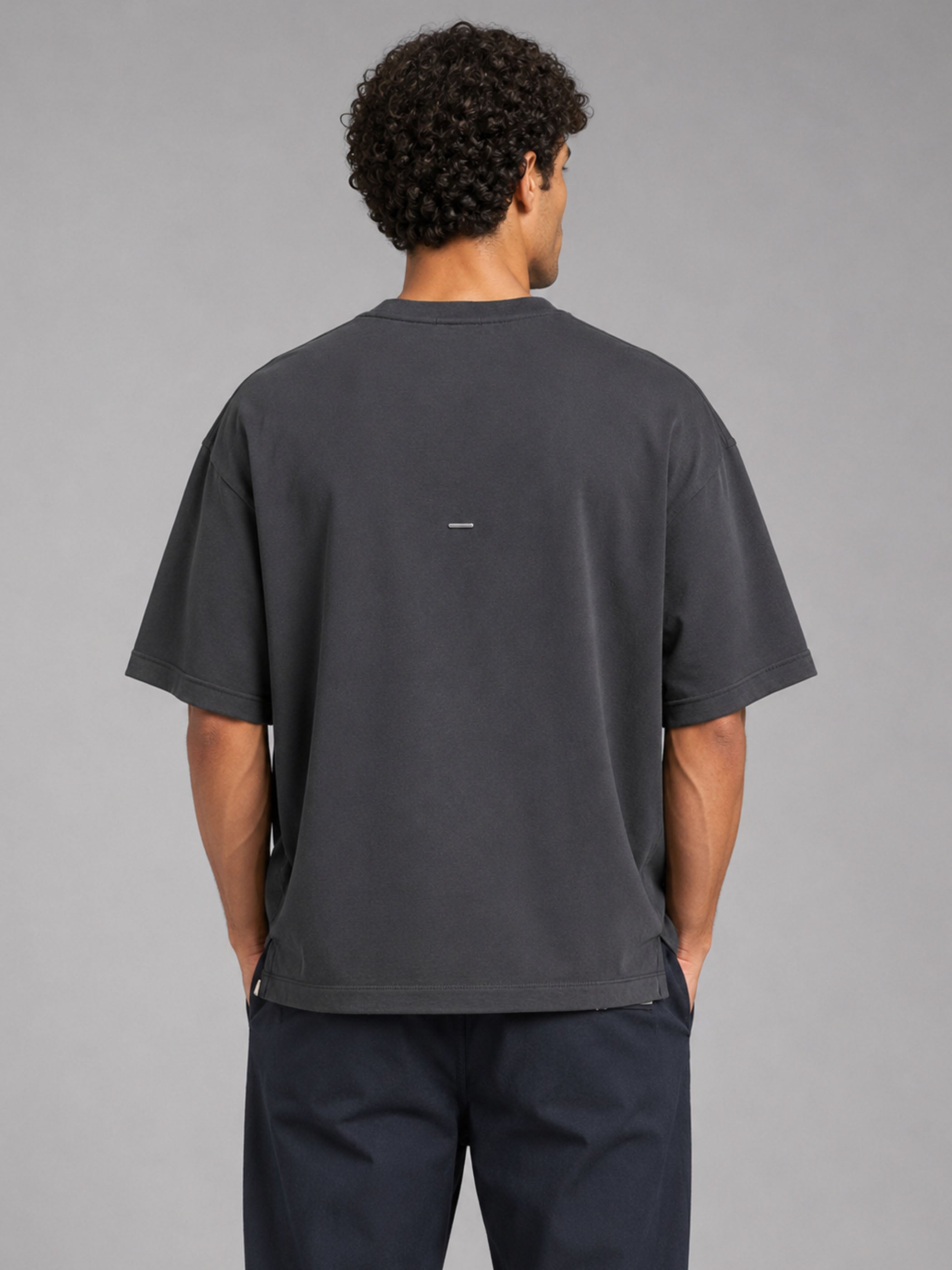 חולצת טישירט קצרה וויב Over Shirt Back Metal גברים