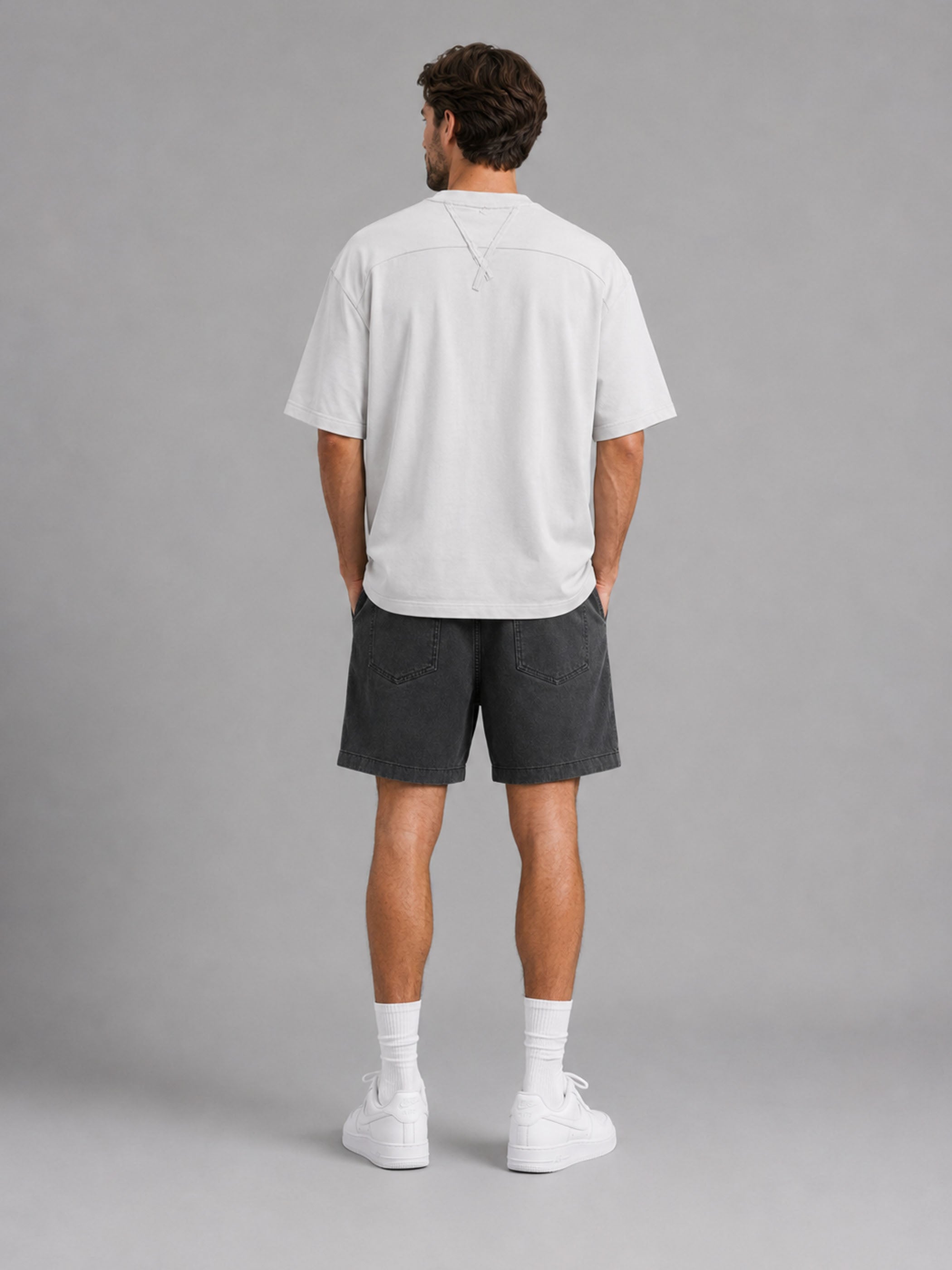 חולצת טישירט קצרה וויב Over Shirt Classic גברים