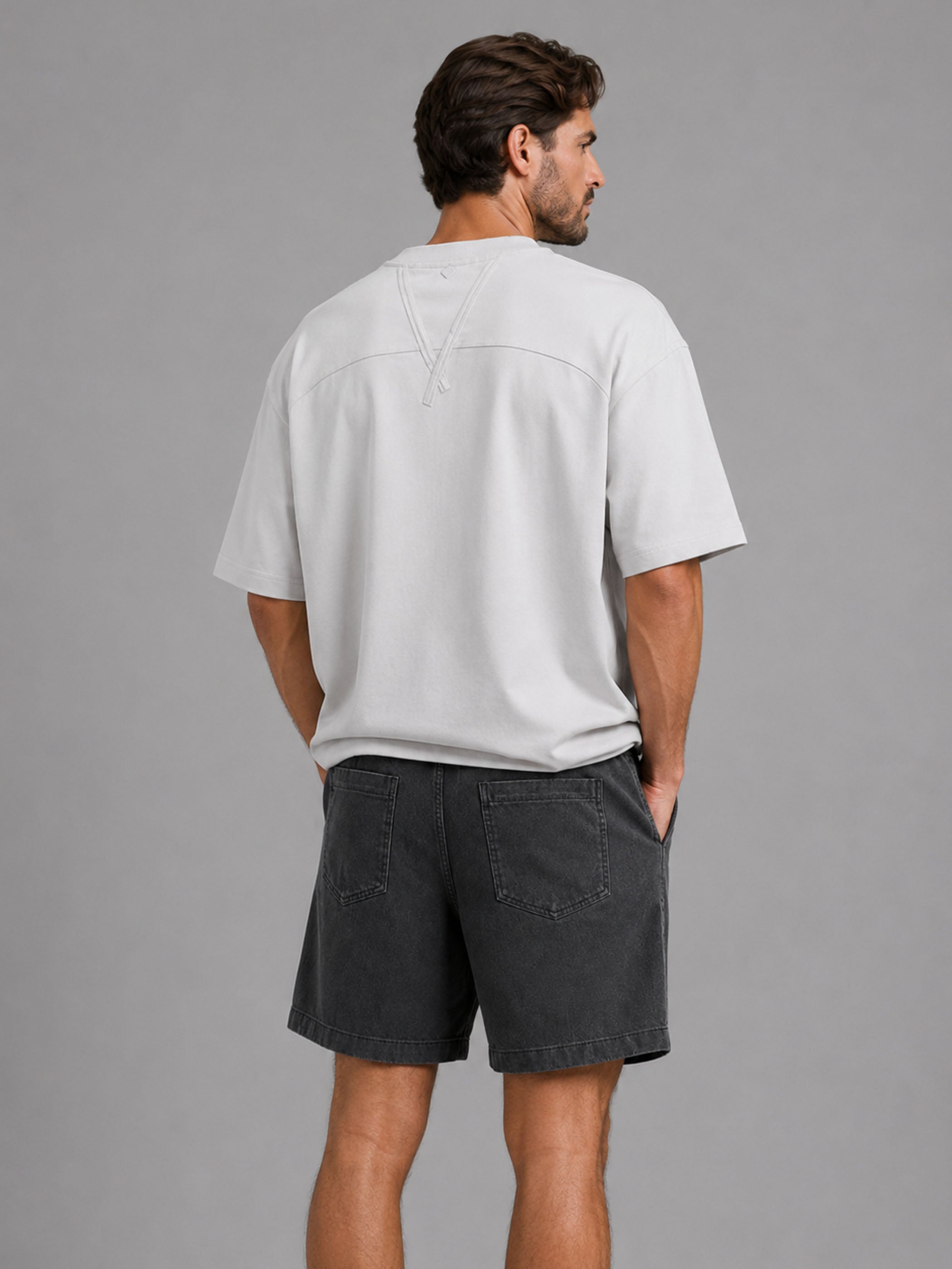 חולצת טישירט קצרה וויב Over Shirt Classic גברים