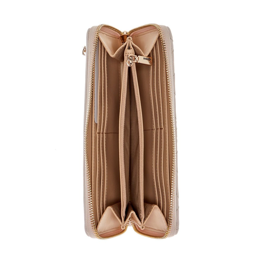 ארנק Guess Jane Slg Large Zip Around נשים