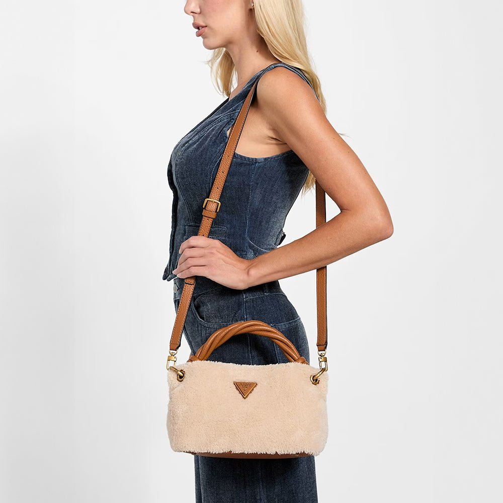 תיק Guess Shaida Top Handle Crossbody נשים