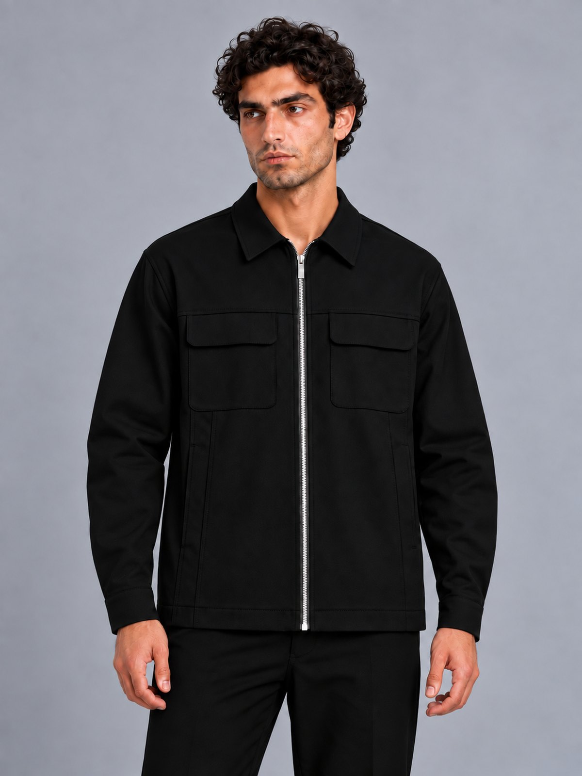 ג'קט אליקסיר Zip Overshirt גברים