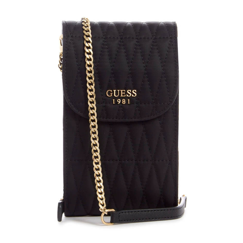 תיק צד Guess נשים Layla Chit Chat Phone Crossbody