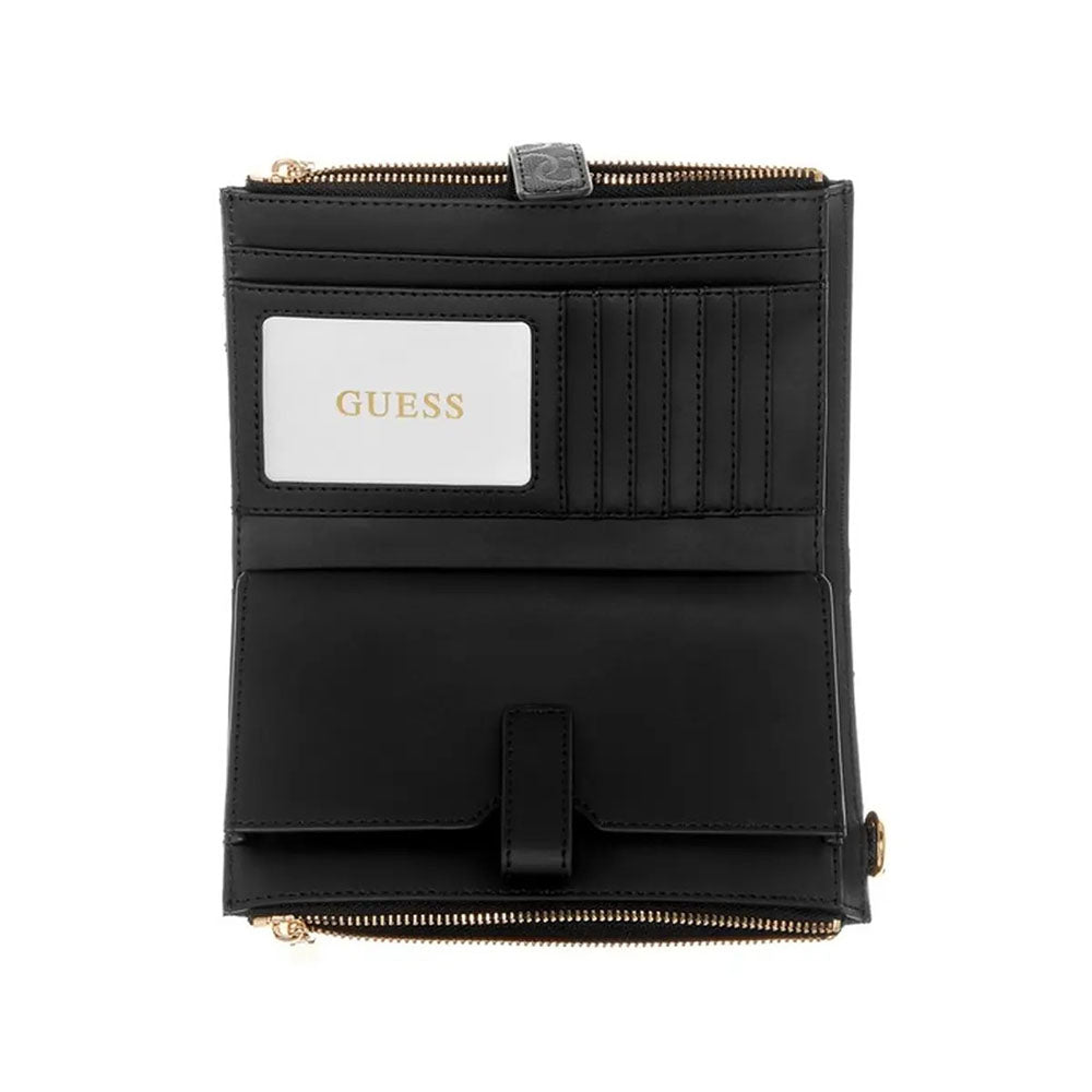 ארנק Guess Laurel Ii Slg Dbl Zip Orgnzr נשים