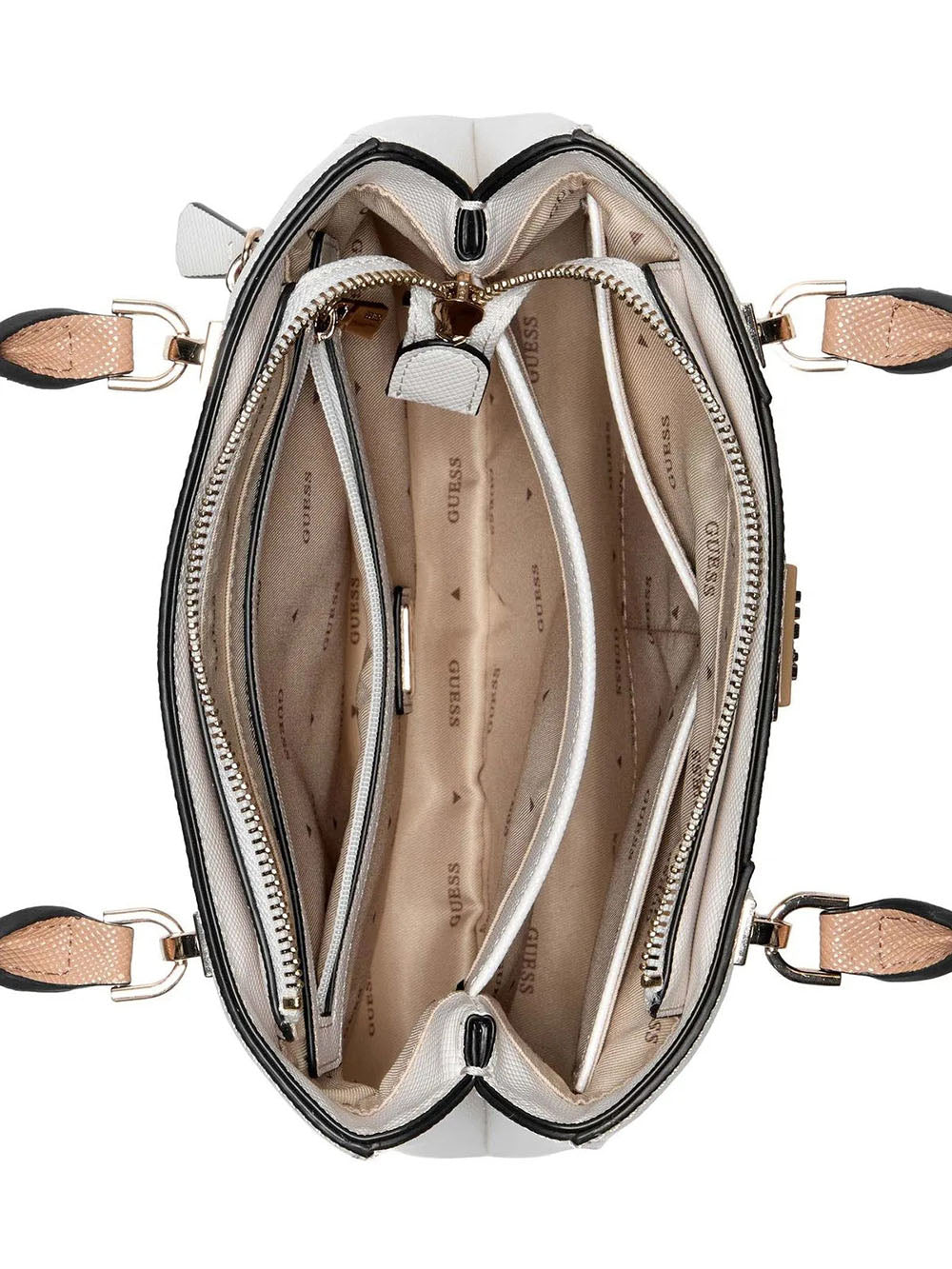 תיק Guess Noelle Ii Sml Multi Comp Stchl נשים