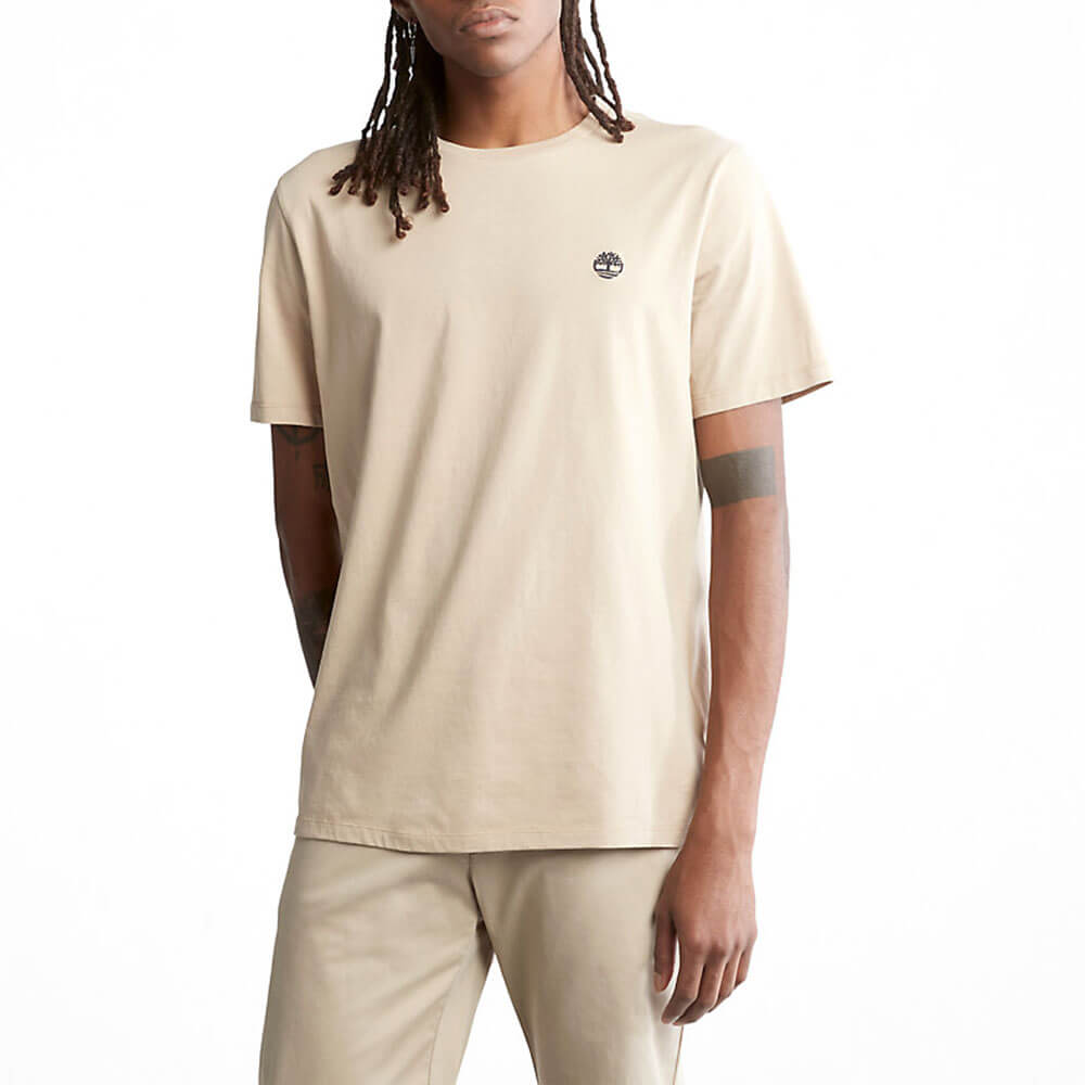 חולצת טישרט טימברלנד קצרה Dun-River Crew T Grape גברים