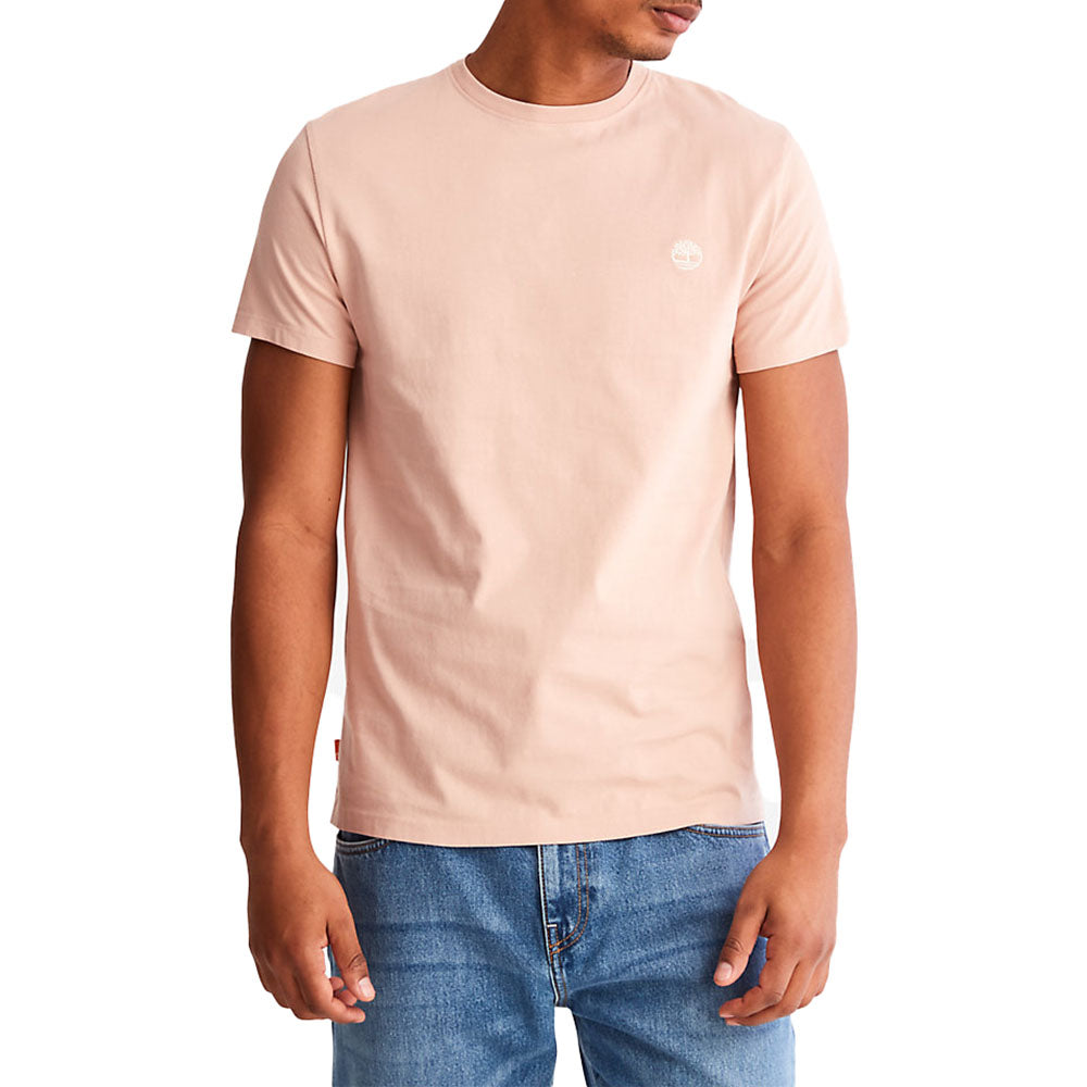 חולצת טישרט טימברלנד קצרה Dun-River Crew T Grape גברים